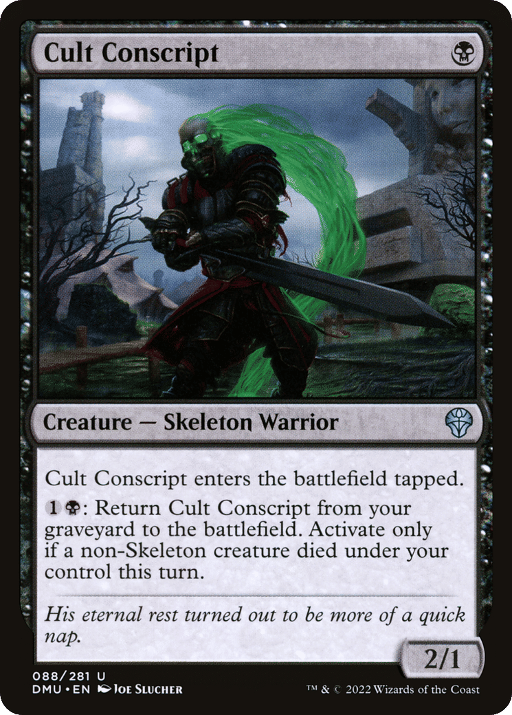 Conscrit de culte — Dominaria United — Magic: The Gathering