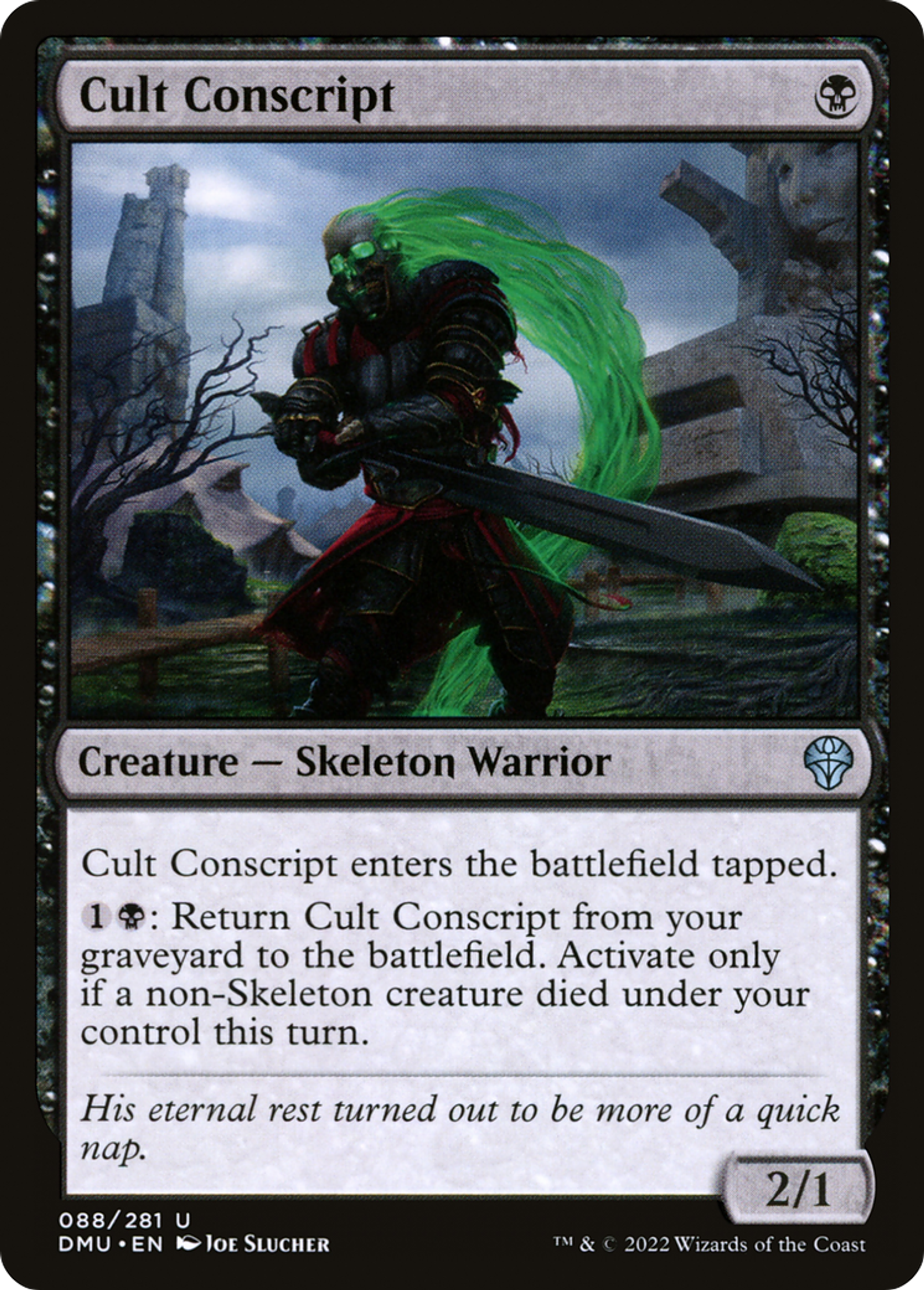 Conscrit de culte — Dominaria United — Magic: The Gathering