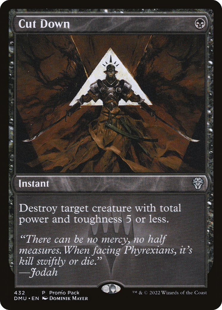 Cut Down — Dominaria United — Magic: The Gathering