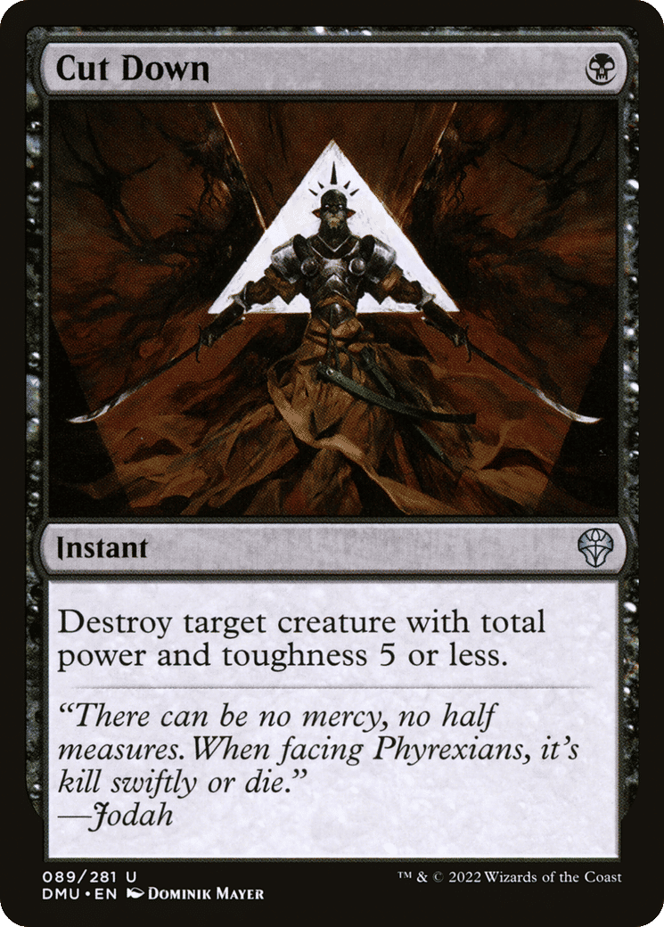 Cut Down — Dominaria United — Magic: The Gathering