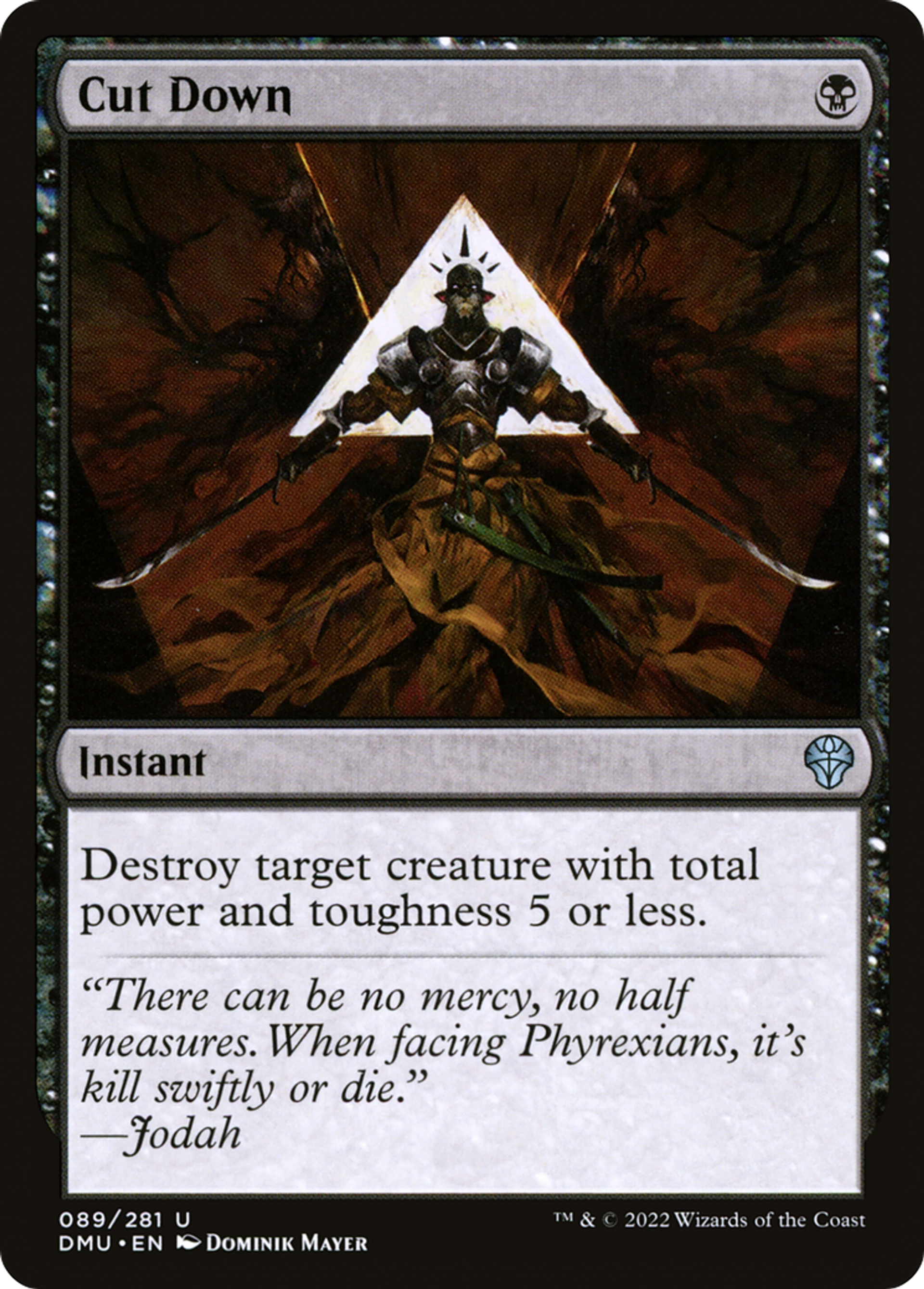 Cut Down — Dominaria United — Magic: The Gathering