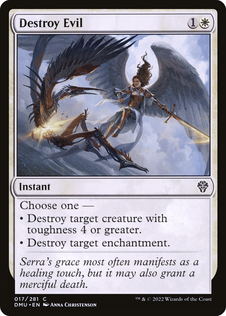 Destroy Evil — Dominaria United — Magic: The Gathering