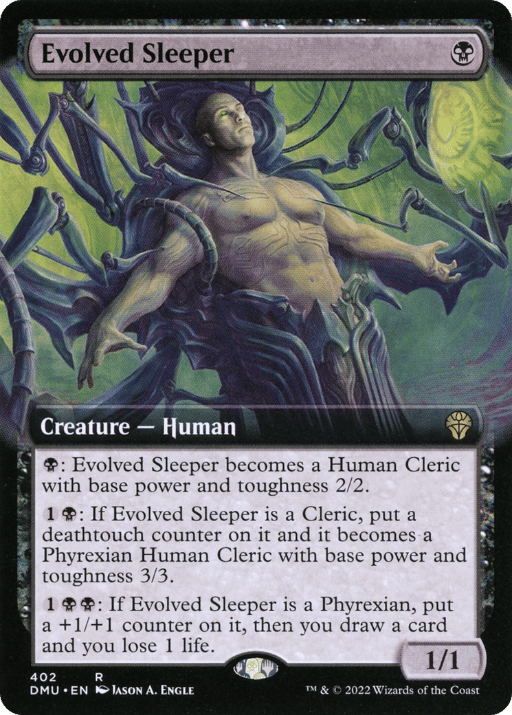 Evolved Sleeper — Dominaria United — Magic: The Gathering