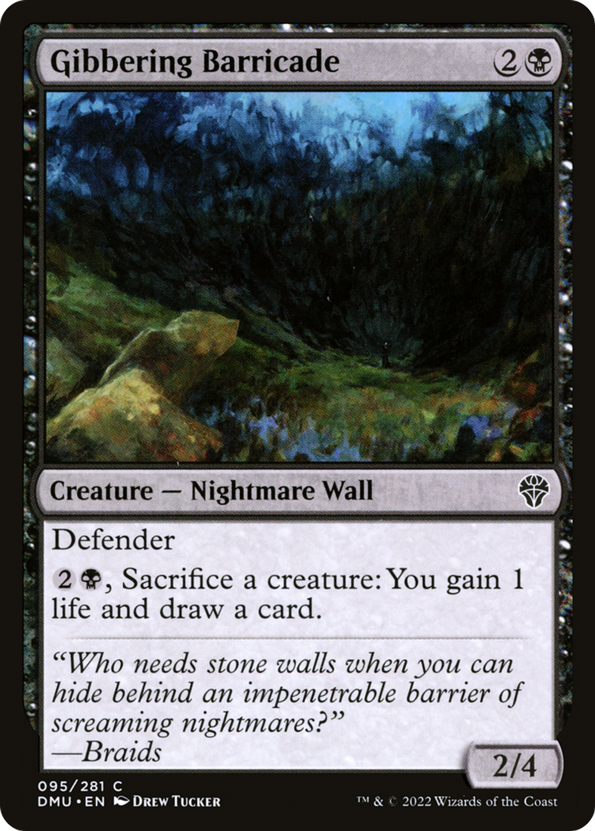 Barricade ricanante — Dominaria United — Magic: The Gathering