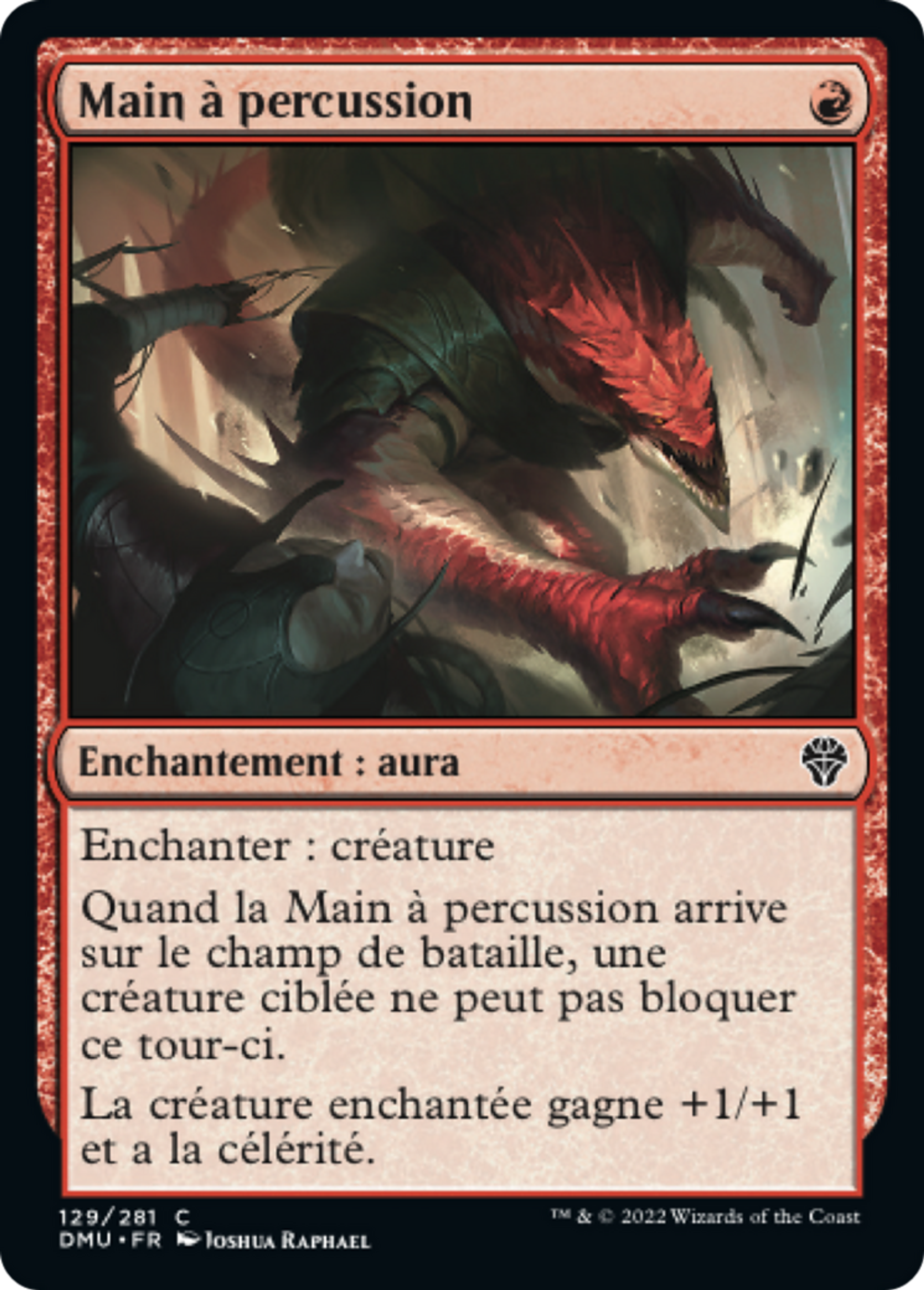 Main à percussion — Dominaria United — Magic: The Gathering