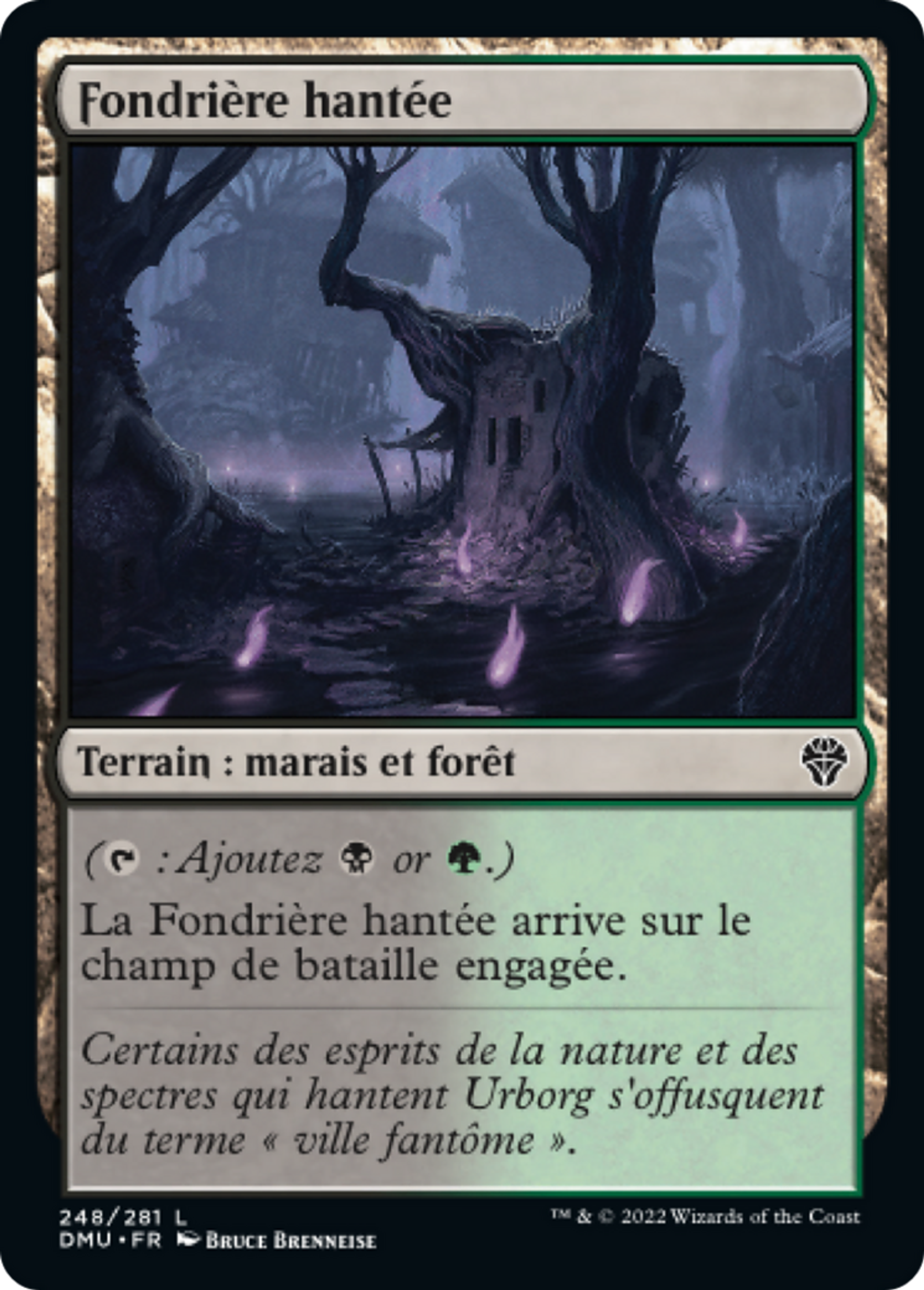 Fondrière hantée — Dominaria United — Magic: The Gathering