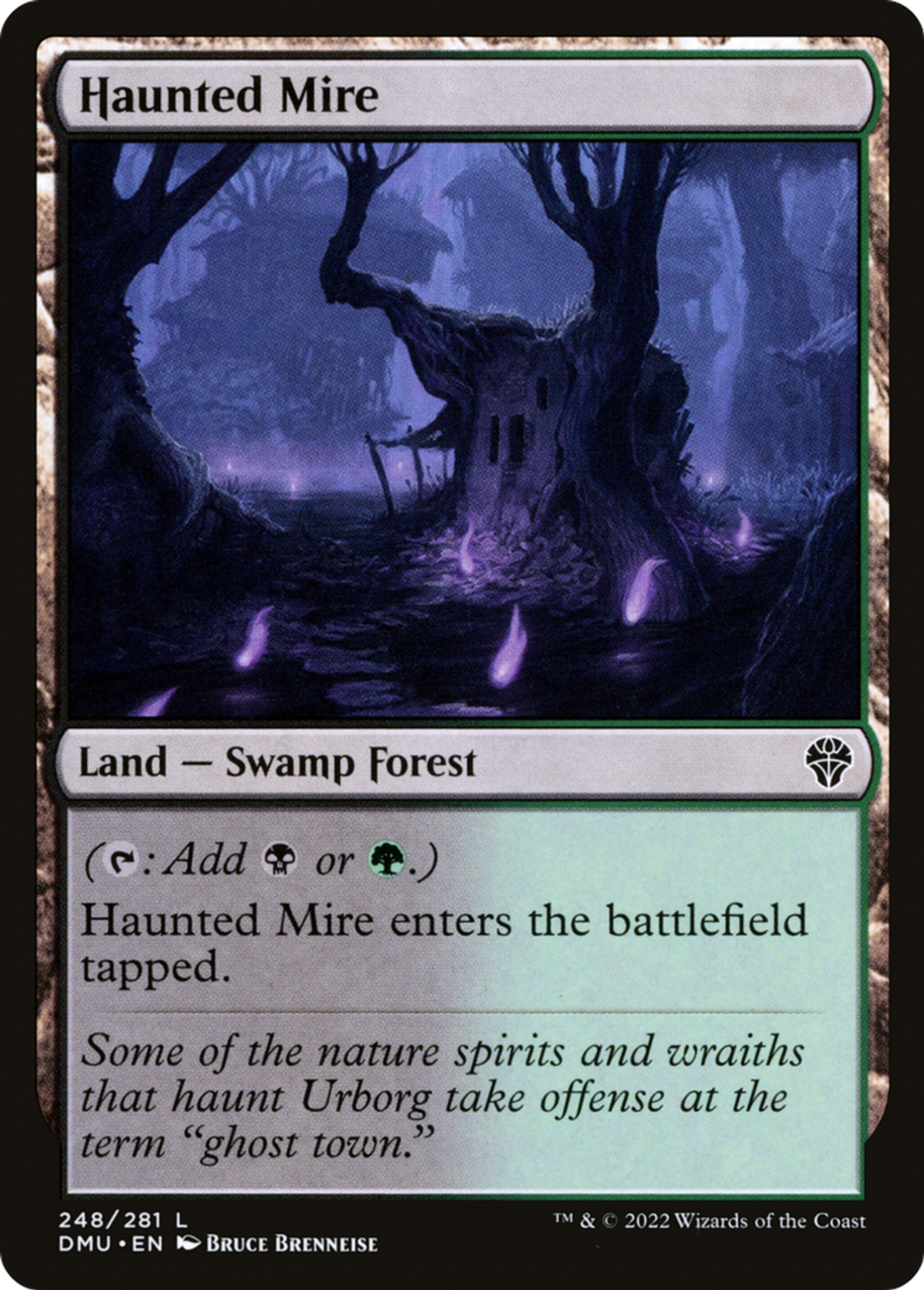 Haunted Mire — Dominaria United — Magic: The Gathering
