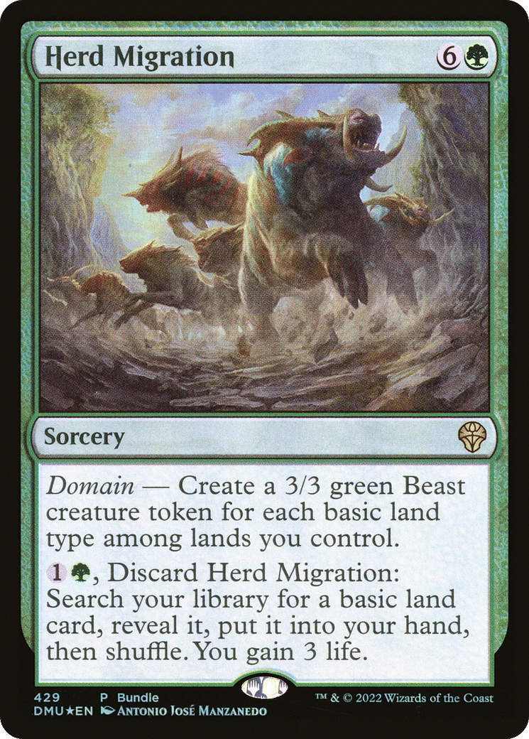 Herd Migration — Dominaria United — Magic: The Gathering