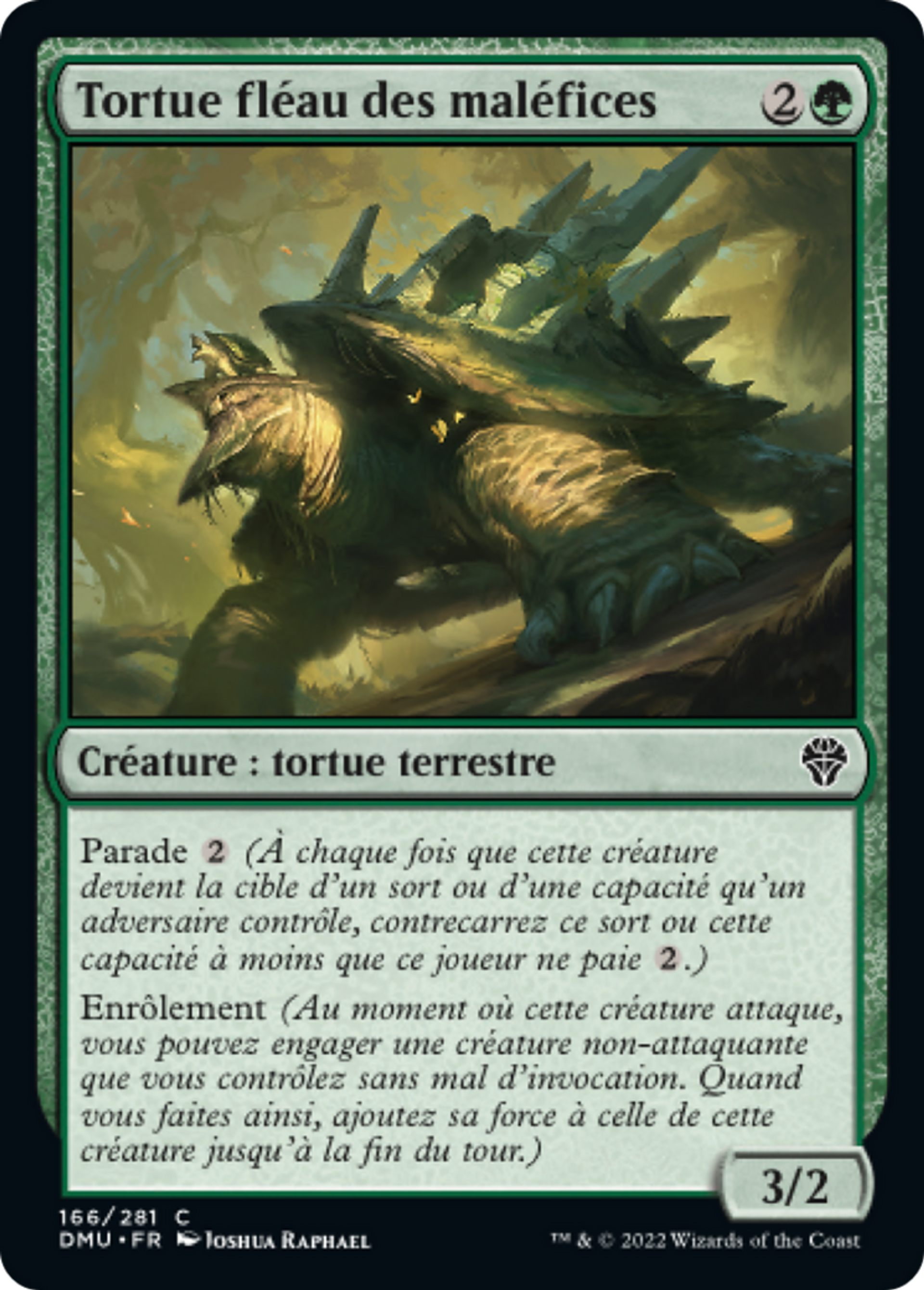 Tortue fléau des maléfices — Dominaria United — Magic: The Gathering