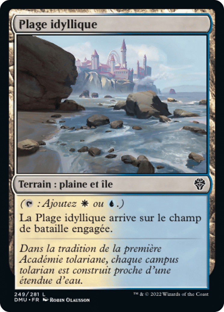 Plage idyllique — Dominaria United — Magic: The Gathering