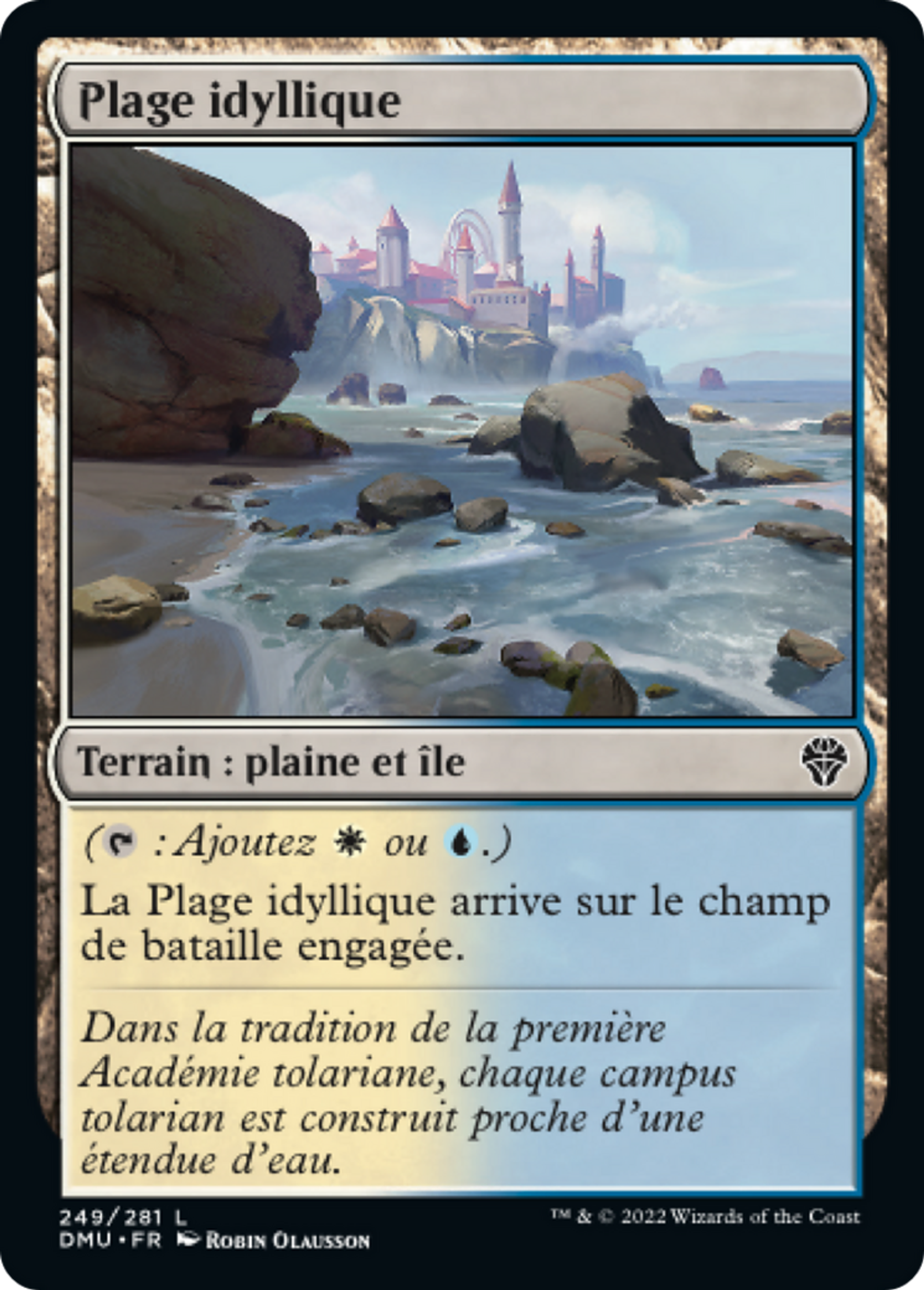 Plage idyllique — Dominaria United — Magic: The Gathering