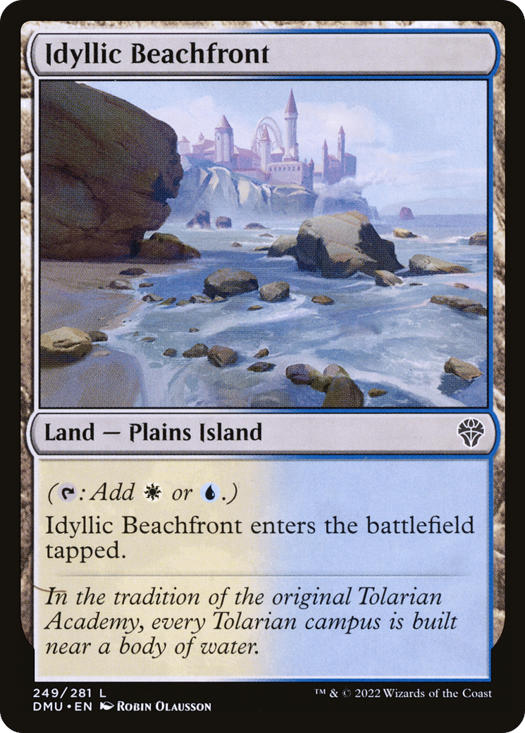 Idyllic Beachfront — Dominaria United — Magic: The Gathering