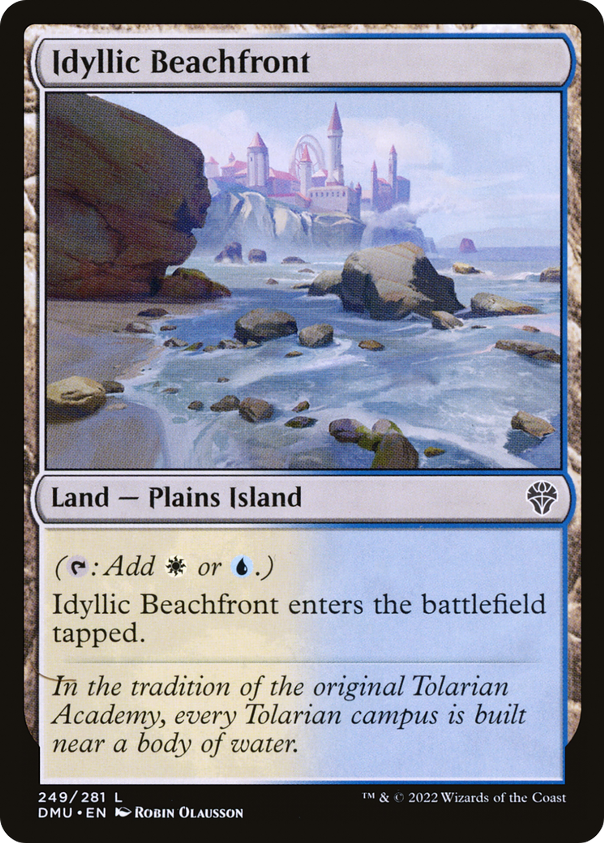 Idyllic Beachfront — Dominaria United — Magic: The Gathering