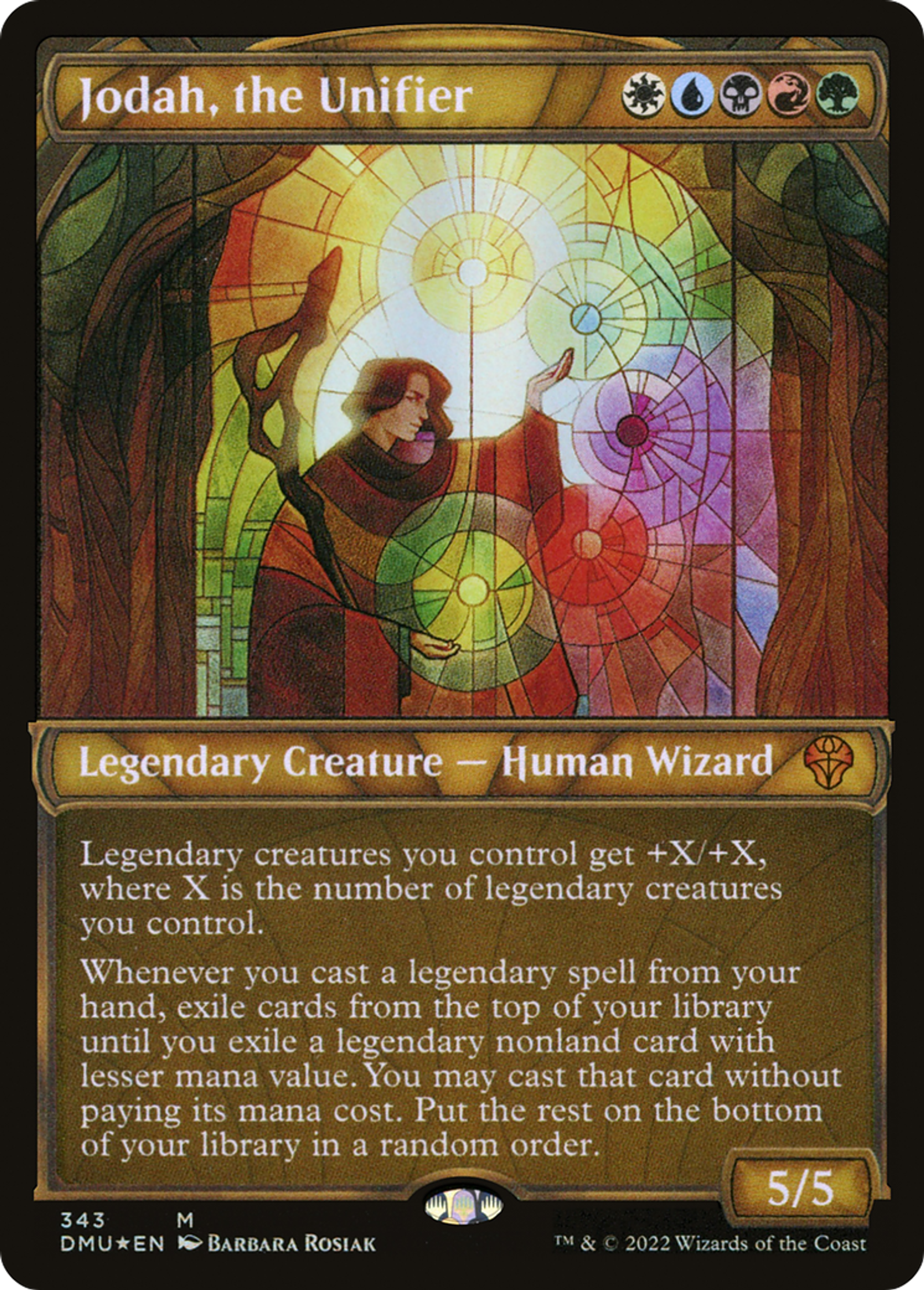 Jodah, l'Unificateur — Dominaria United — Magic: The Gathering