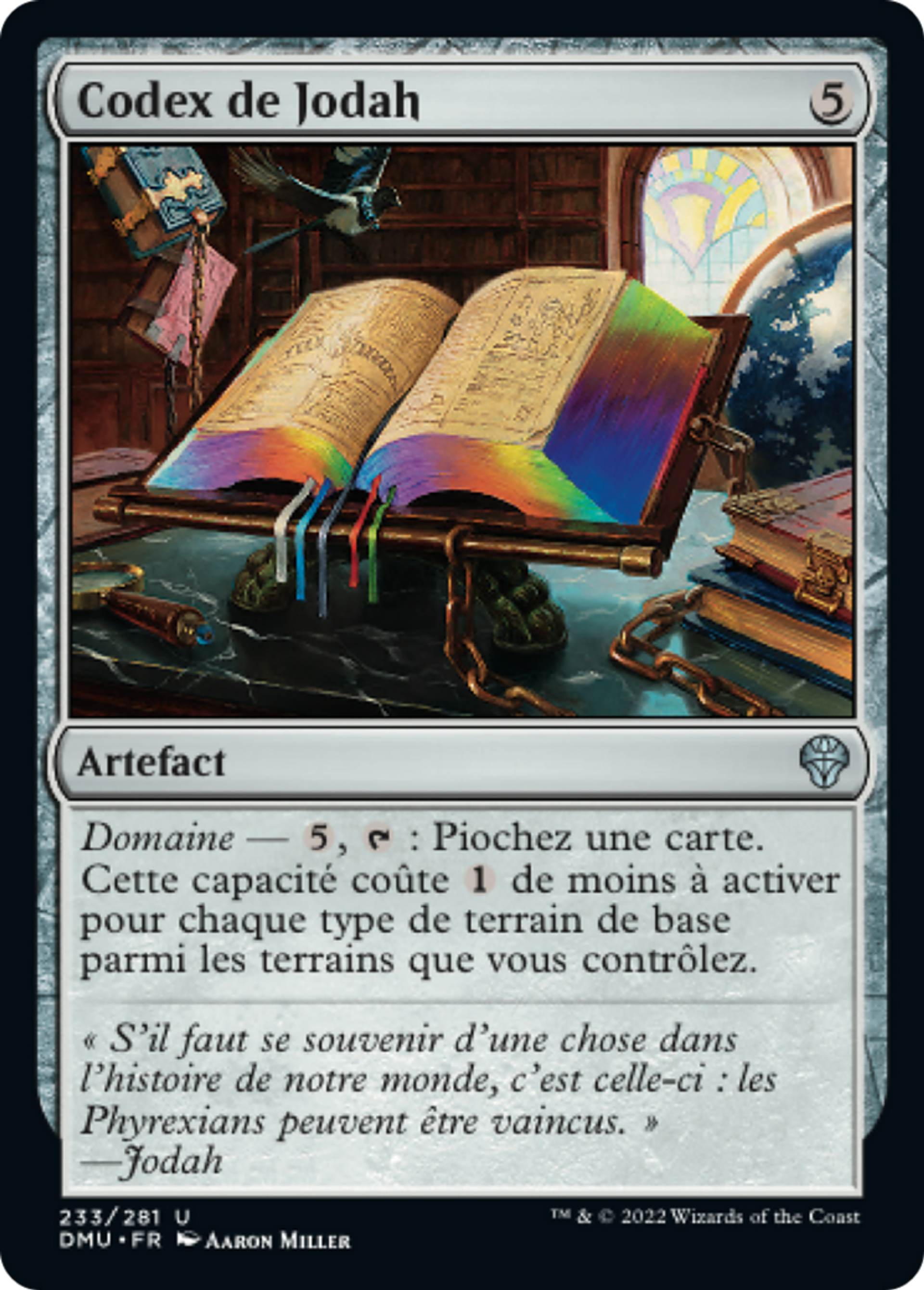 Codex de Jodah — Dominaria United — Magic: The Gathering