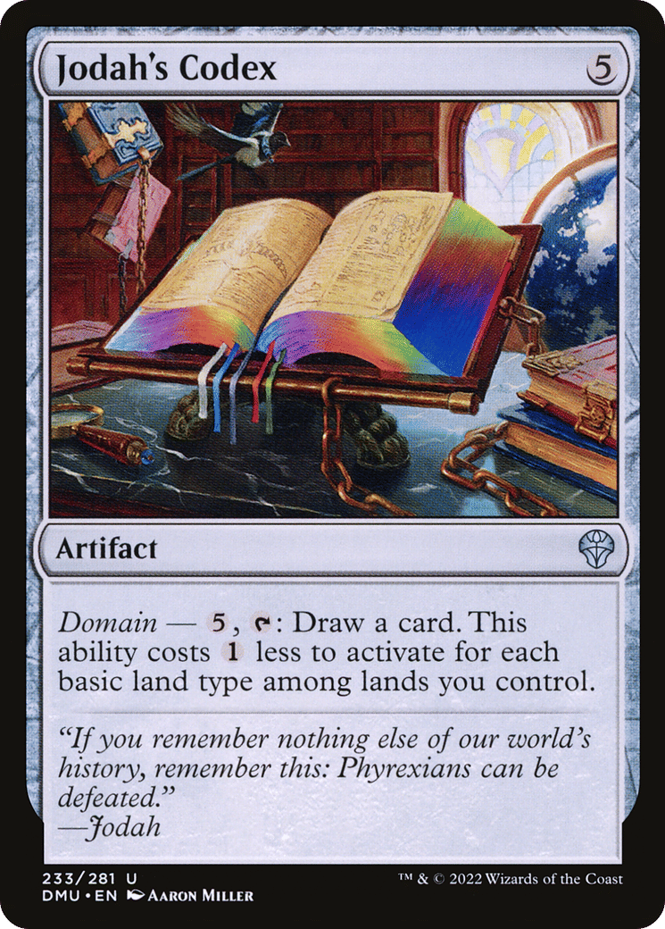 Jodah's Codex — Dominaria United — Magic: The Gathering