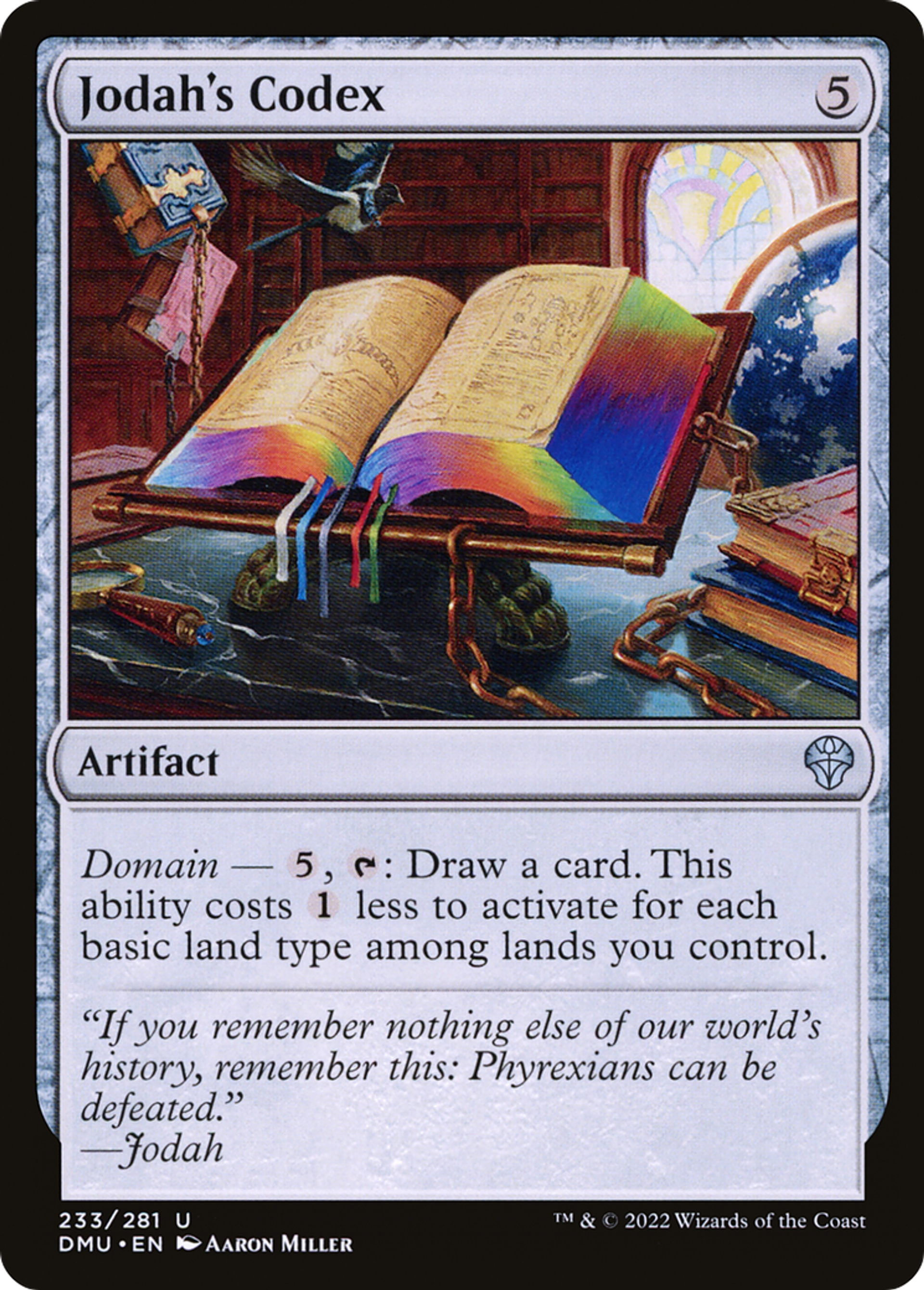 Jodah's Codex — Dominaria United — Magic: The Gathering