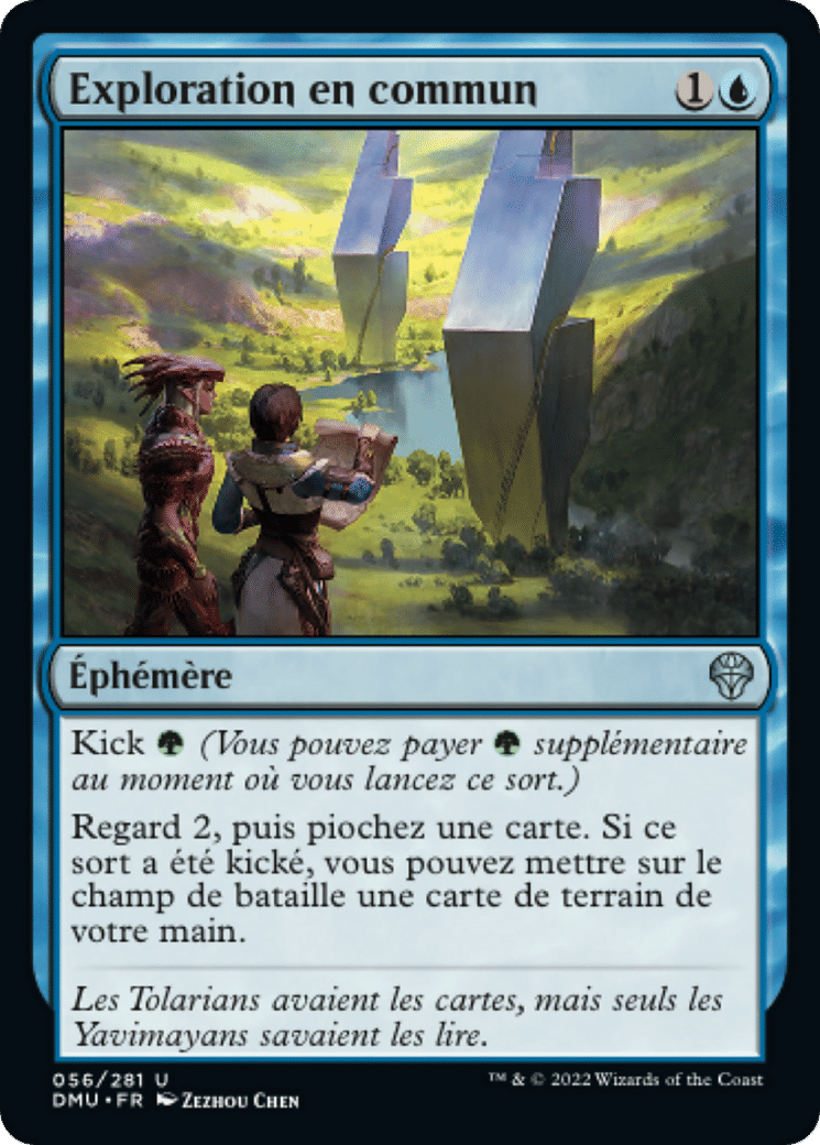 Exploration en commun — Dominaria United — Magic: The Gathering