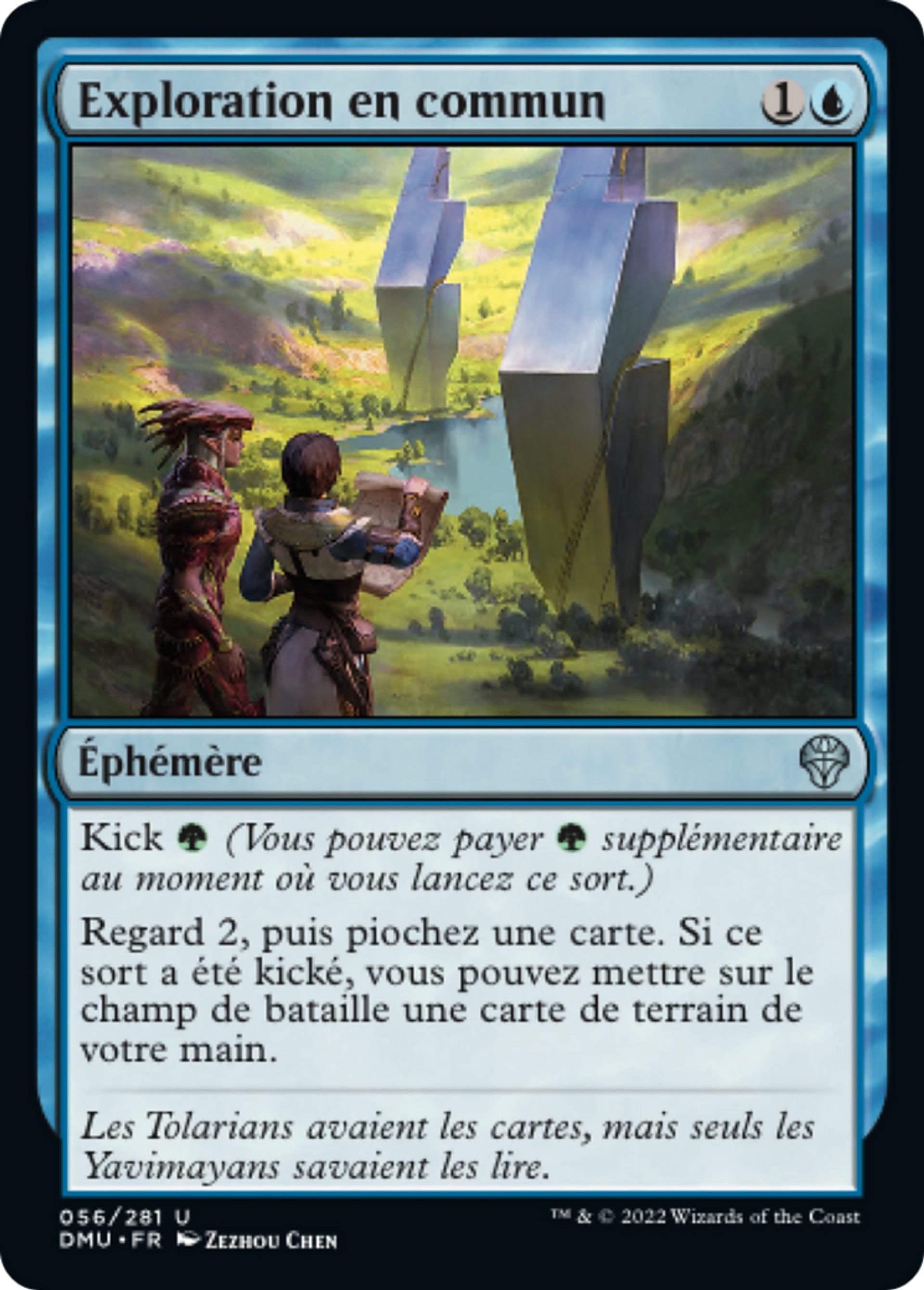 Exploration en commun — Dominaria United — Magic: The Gathering