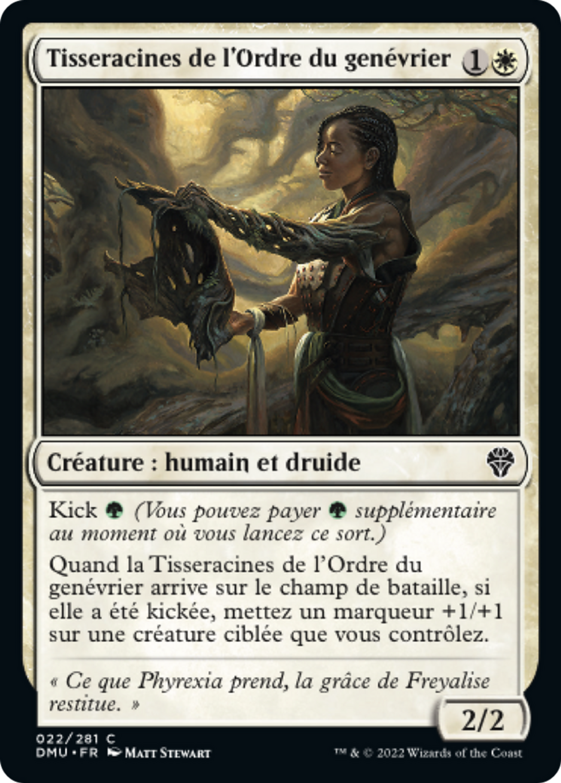 Tisseracines de l'Ordre du genévrier — Dominaria United — Magic: The Gathering