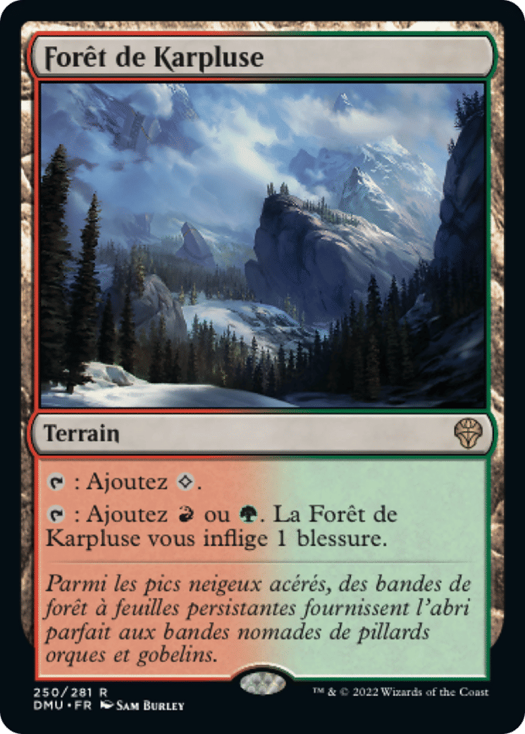 Forêt de Karpluse — Dominaria United — Magic: The Gathering