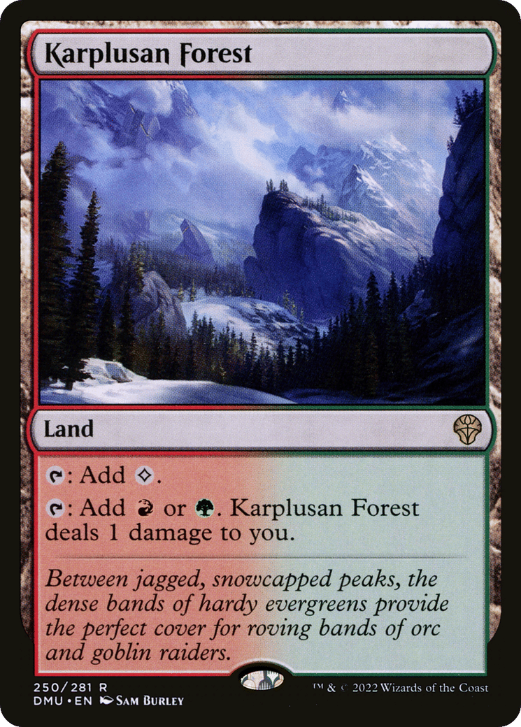 Karplusan Forest — Dominaria United — Magic: The Gathering