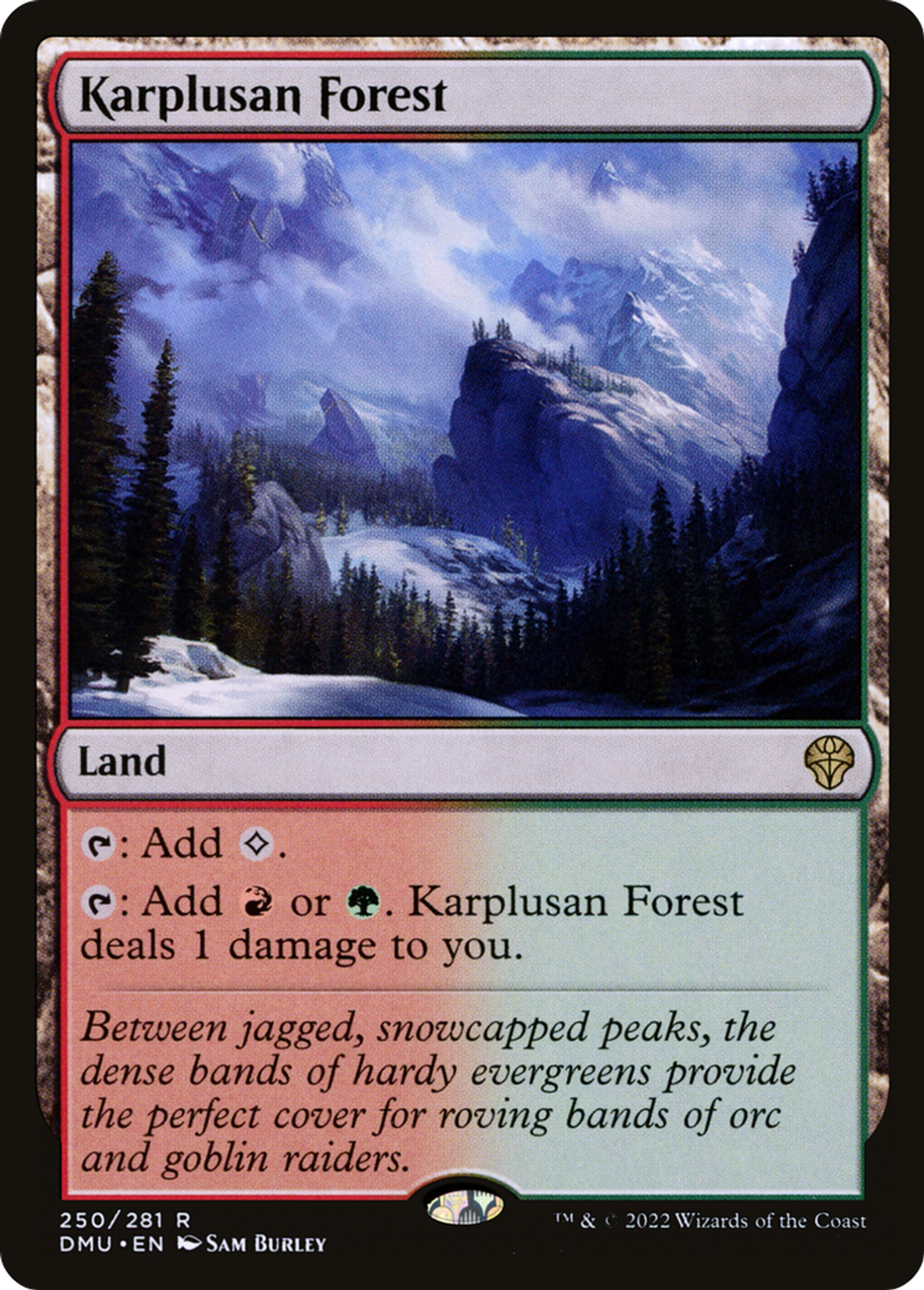 Karplusan Forest — Dominaria United — Magic: The Gathering