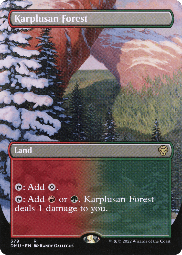 Karplusan Forest — Dominaria United — Magic: The Gathering