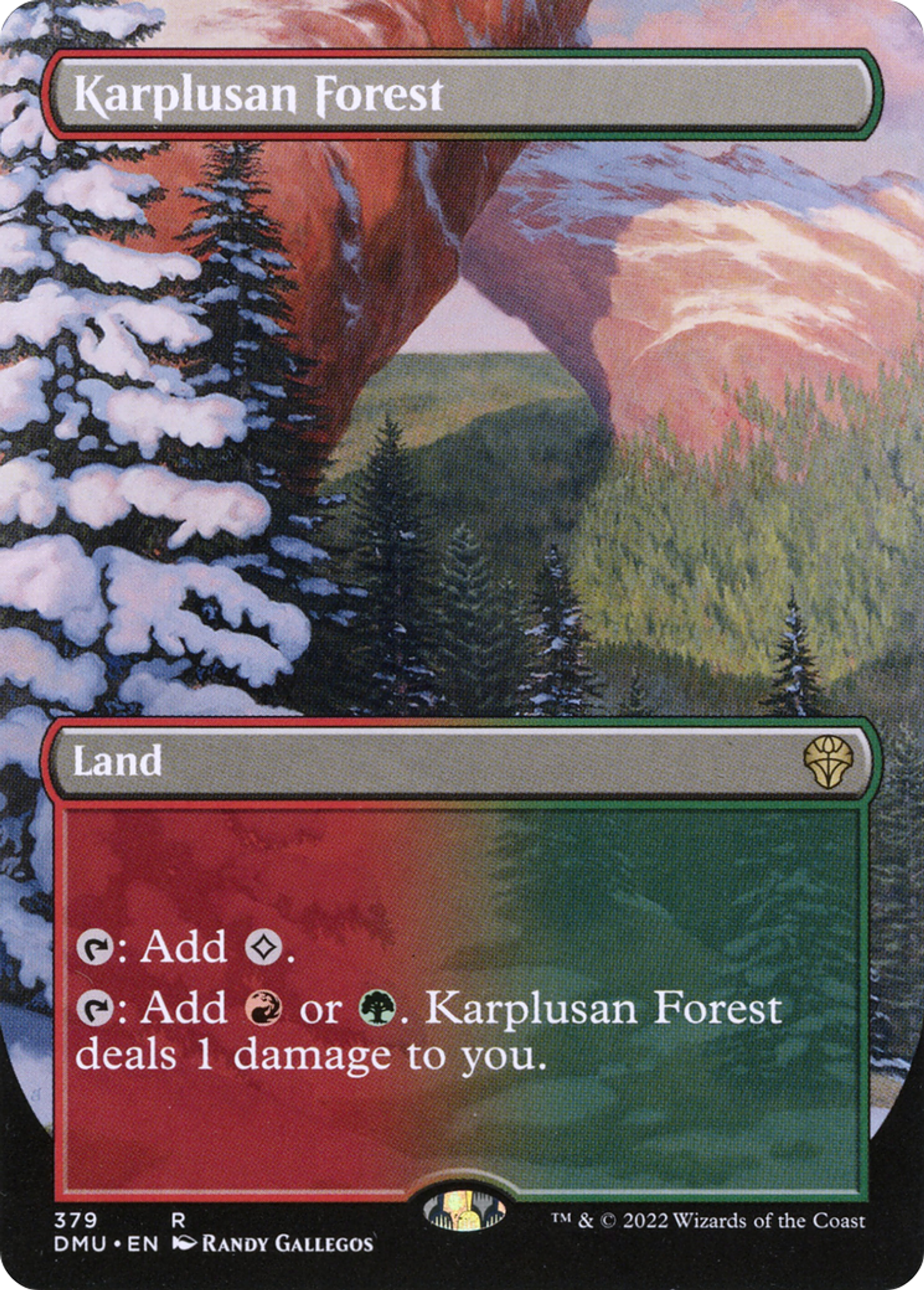 Karplusan Forest — Dominaria United — Magic: The Gathering