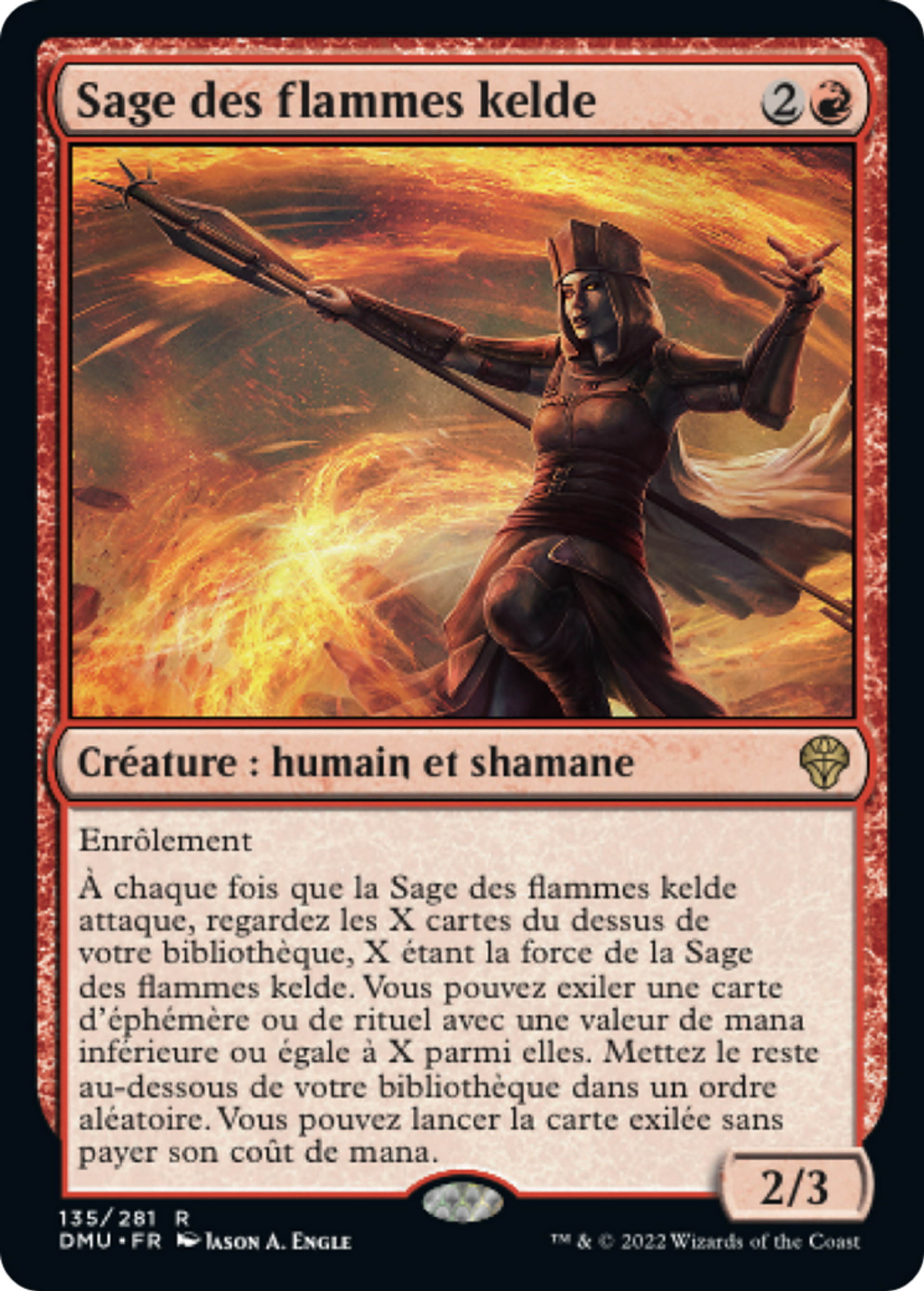 Sage des flammes kelde — Dominaria United — Magic: The Gathering