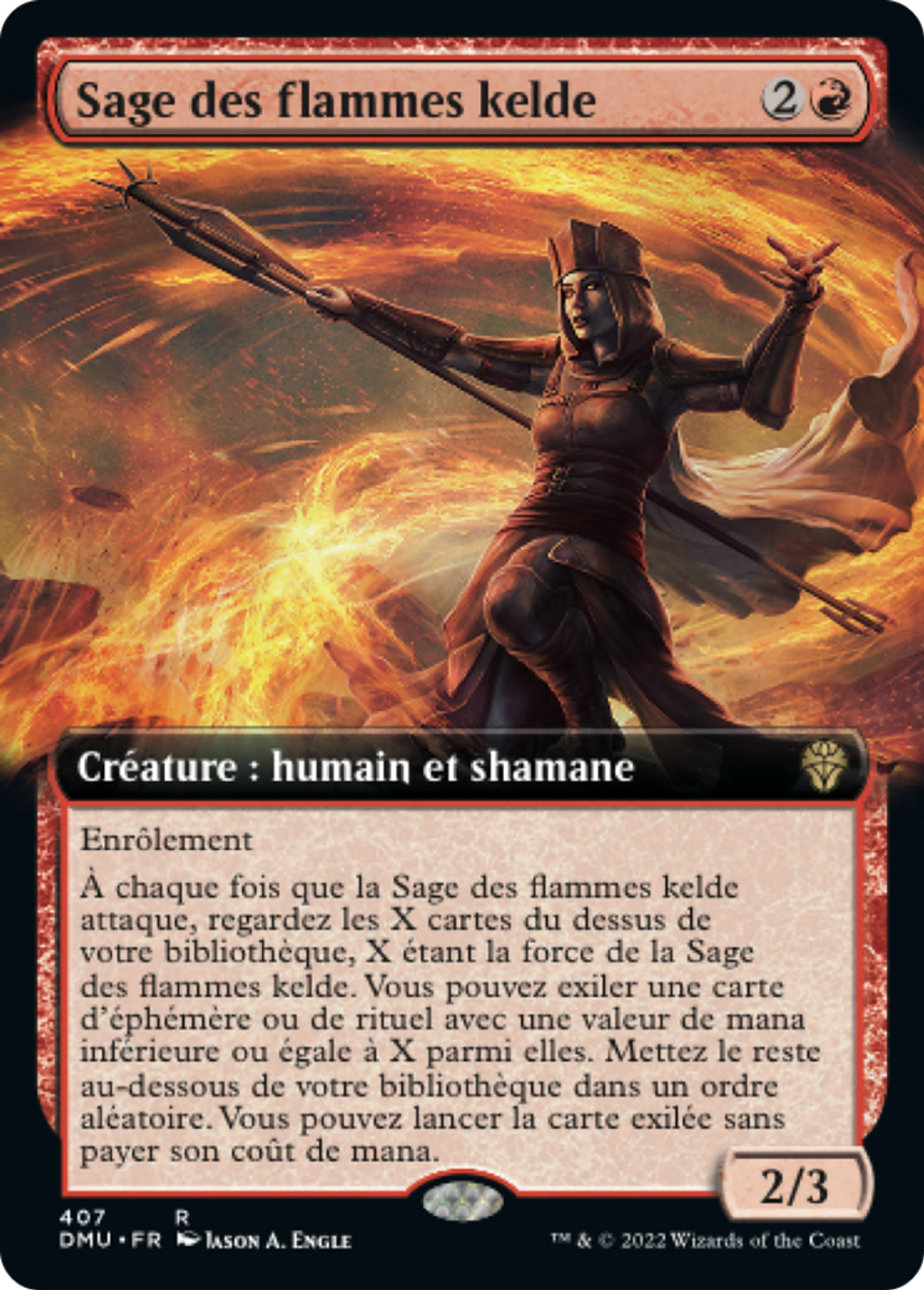 Sage des flammes kelde — Dominaria United — Magic: The Gathering
