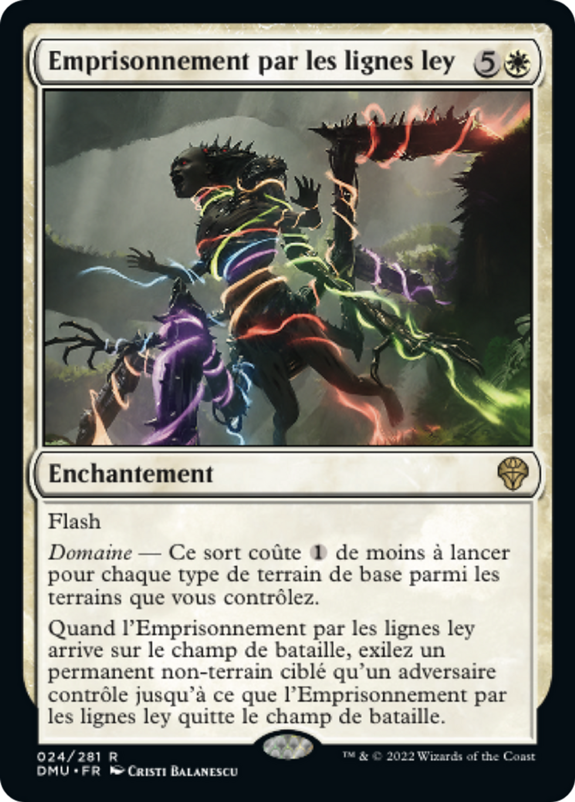 Emprisonnement par les lignes ley — Dominaria United — Magic: The Gathering