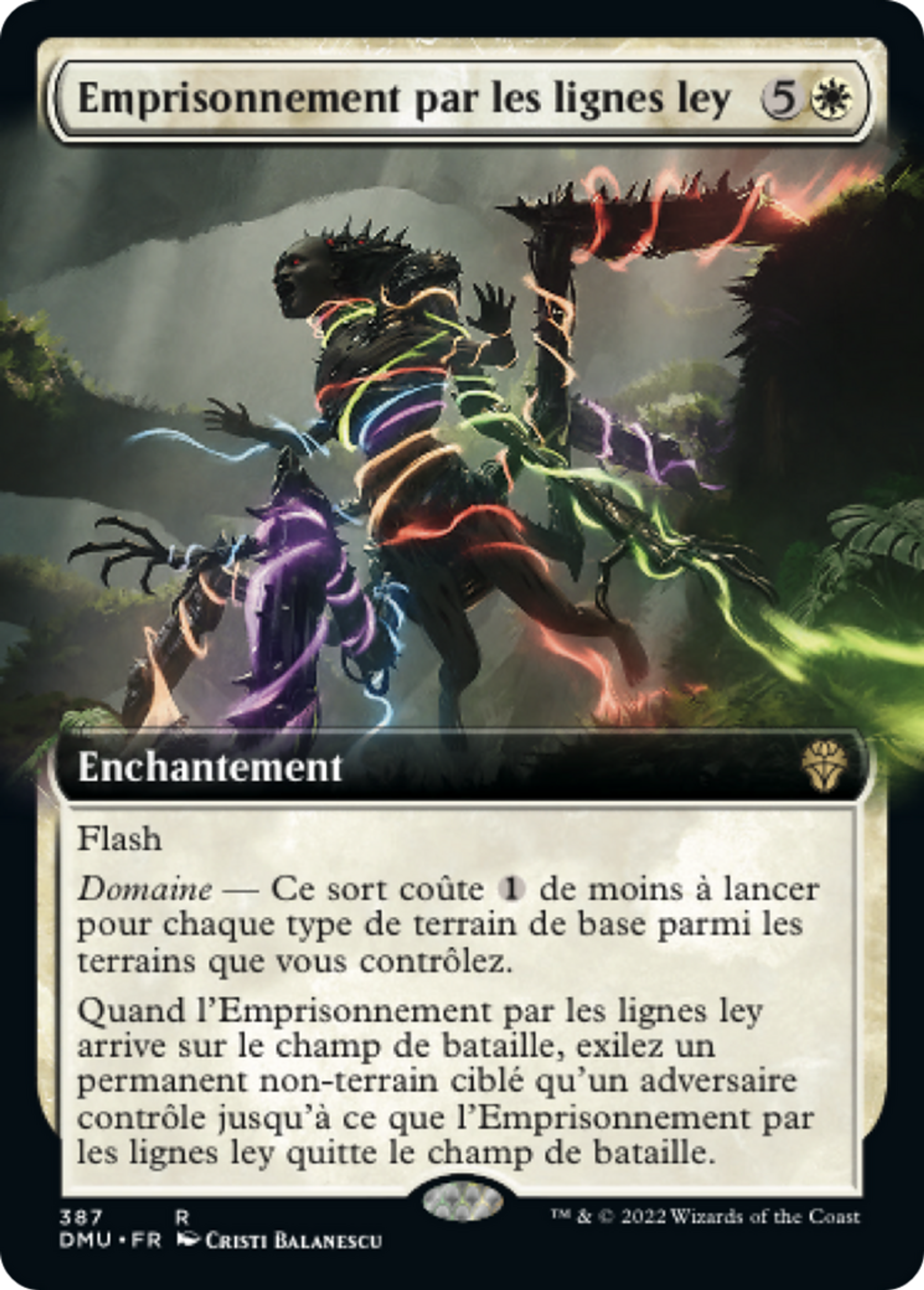 Emprisonnement par les lignes ley — Dominaria United — Magic: The Gathering
