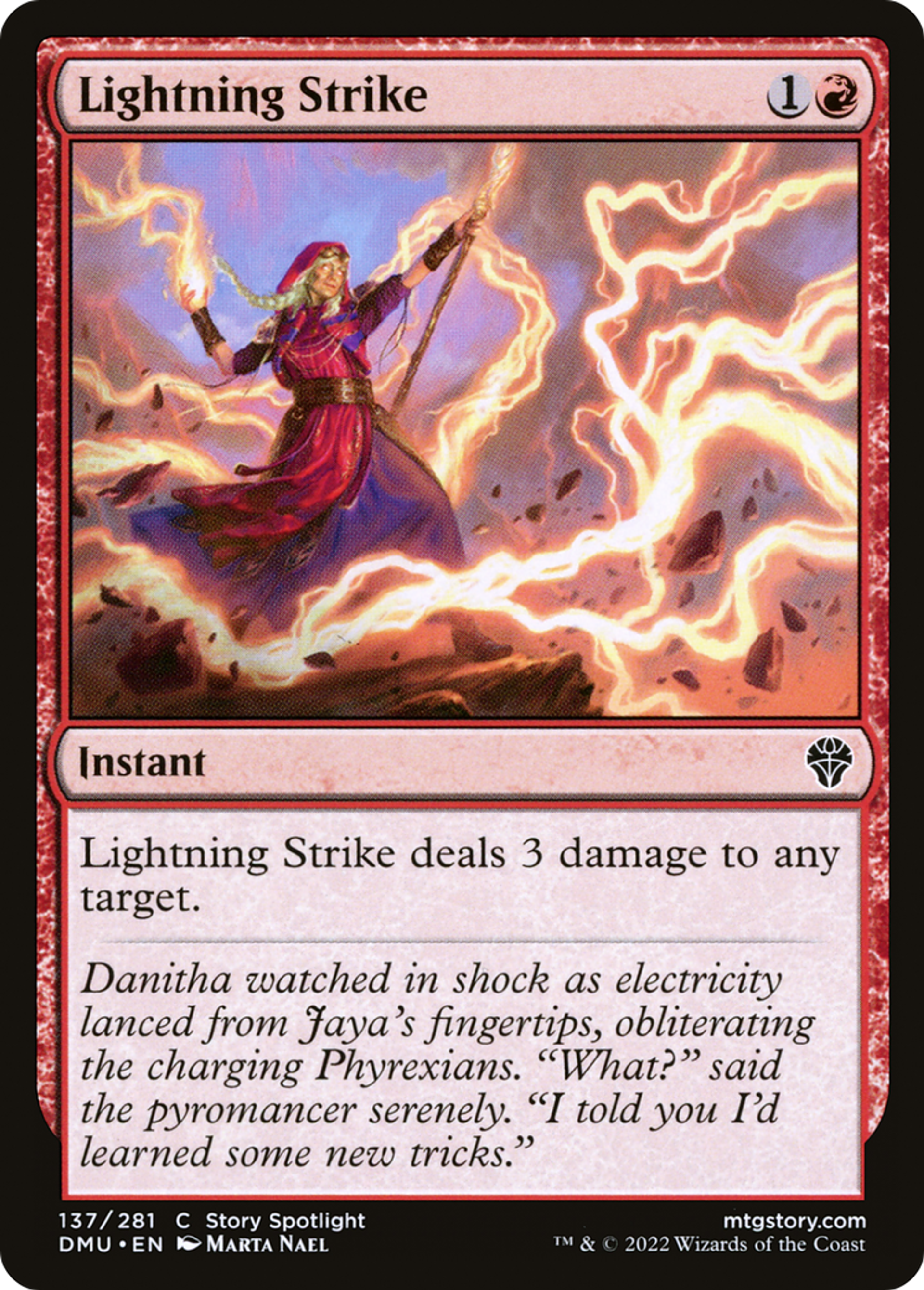 Frappe foudroyante — Dominaria United — Magic: The Gathering