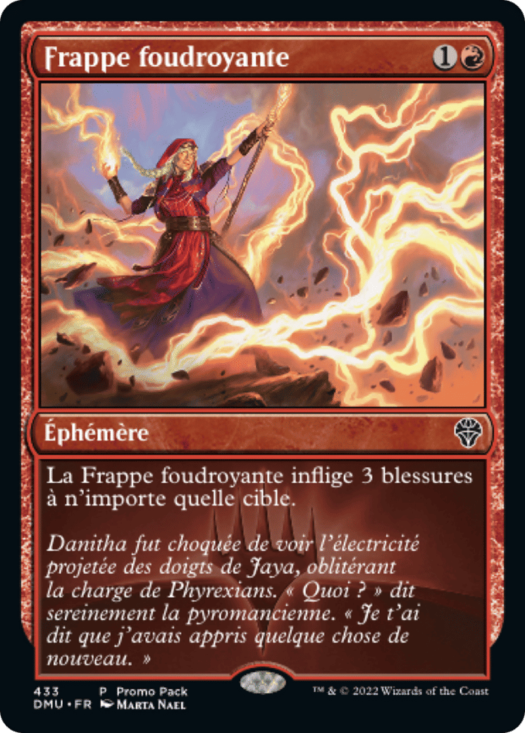 Frappe foudroyante — Dominaria United — Magic: The Gathering