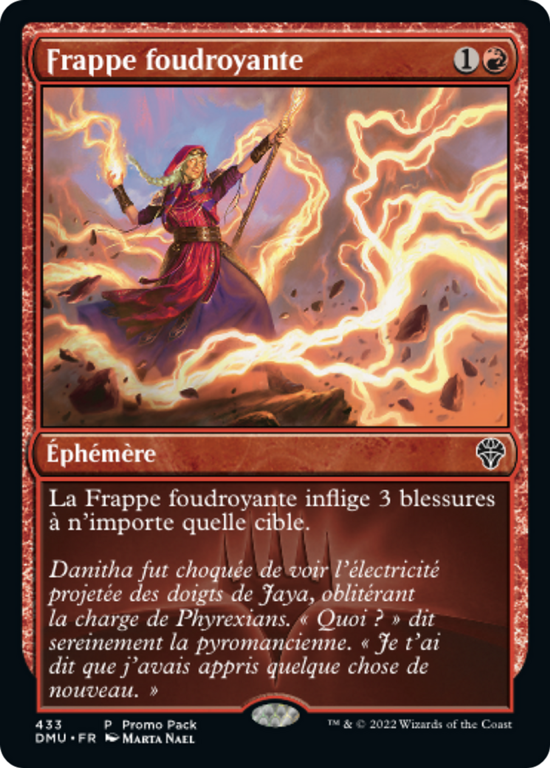 Frappe foudroyante — Dominaria United — Magic: The Gathering