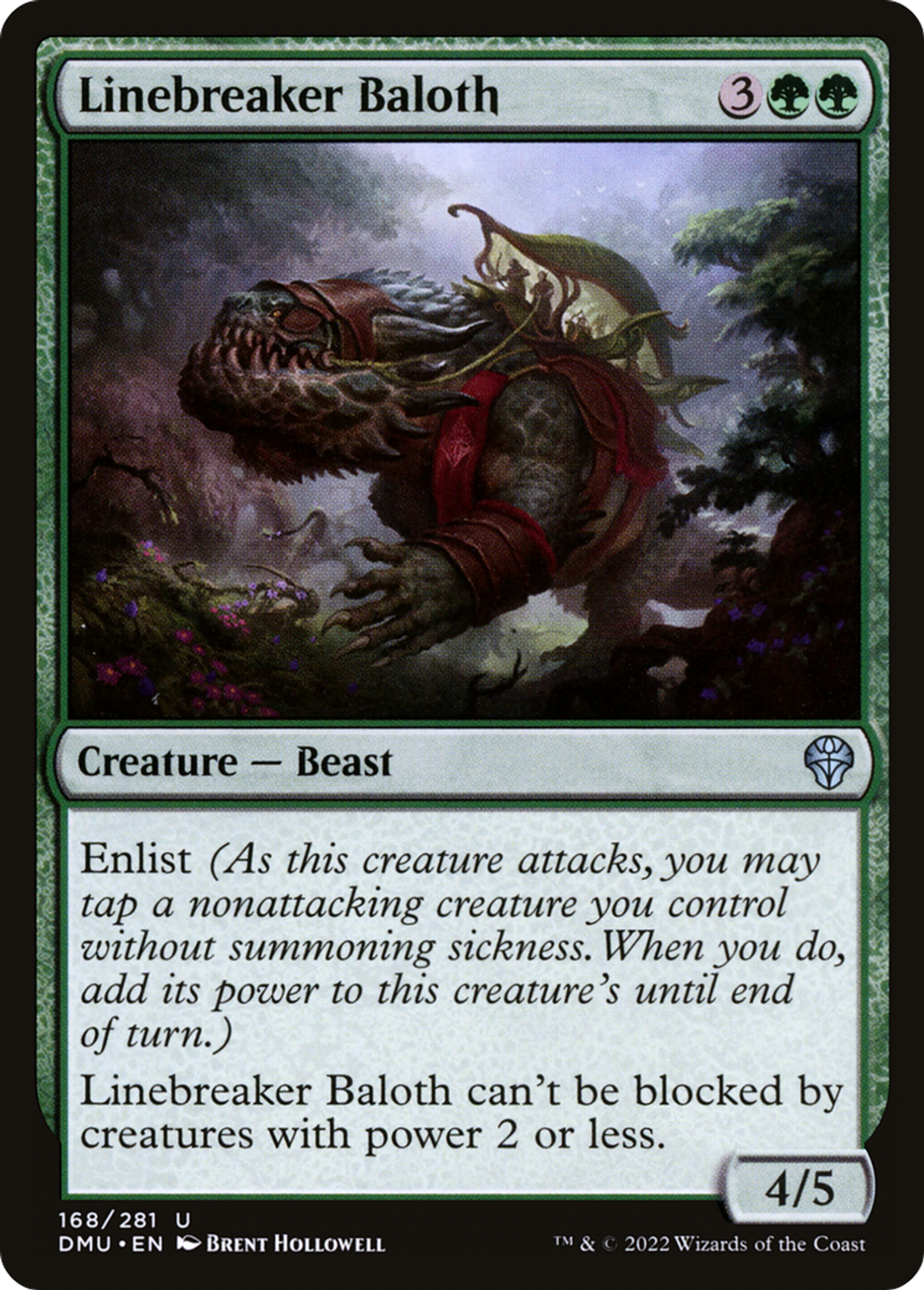 Baloth briseur de ligne — Dominaria United — Magic: The Gathering