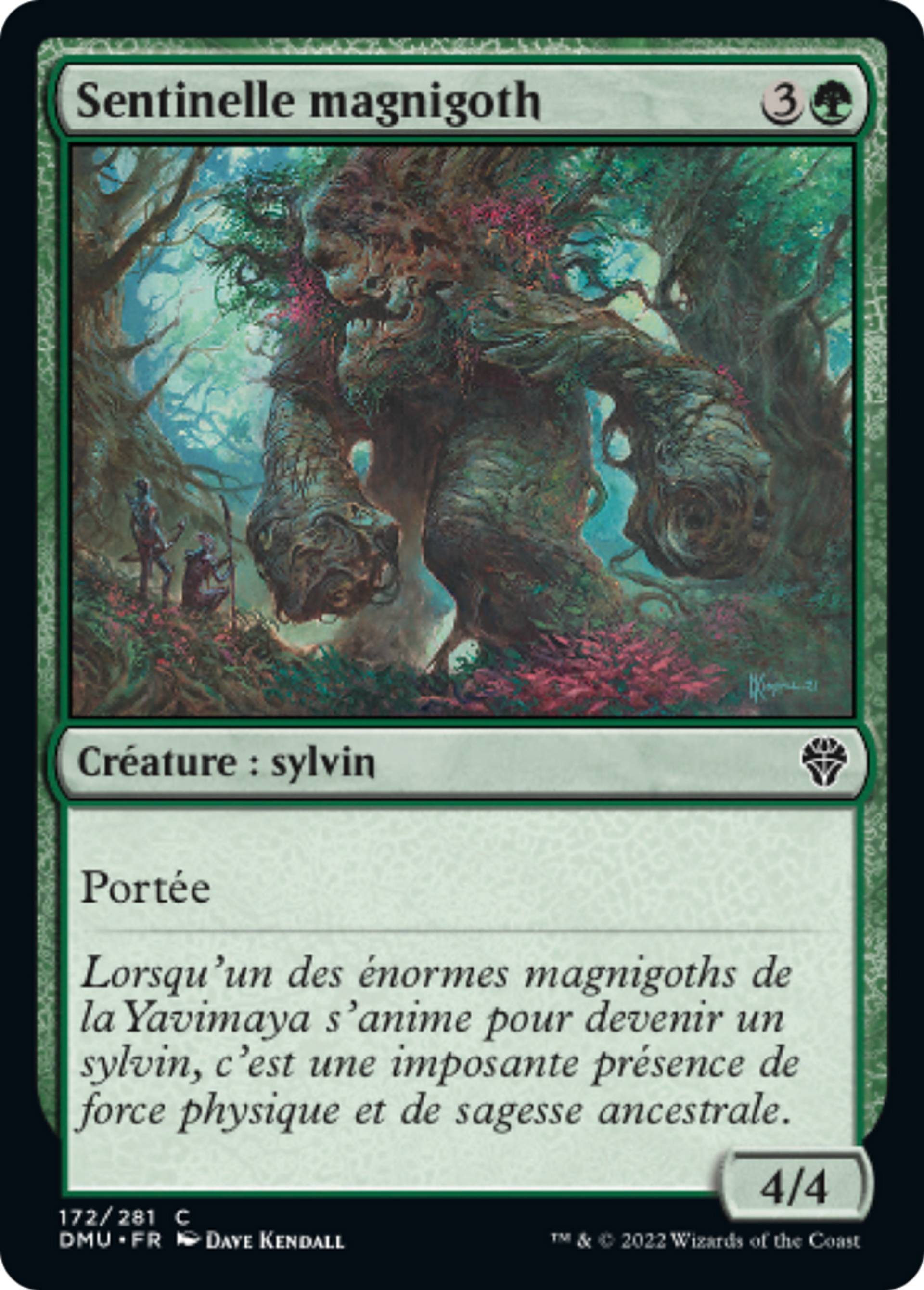 Sentinelle magnigoth — Dominaria United — Magic: The Gathering