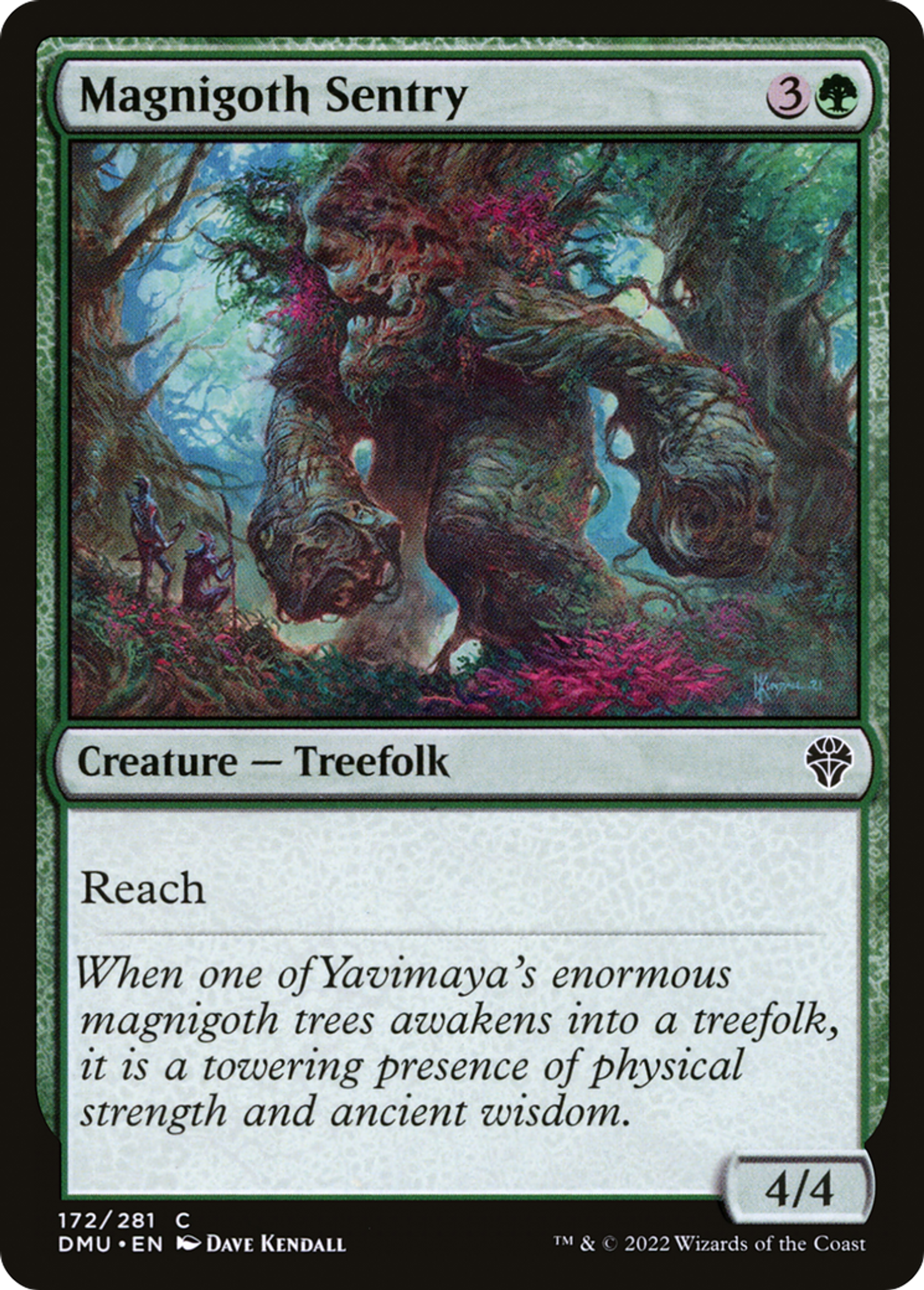 Sentinelle magnigoth — Dominaria United — Magic: The Gathering