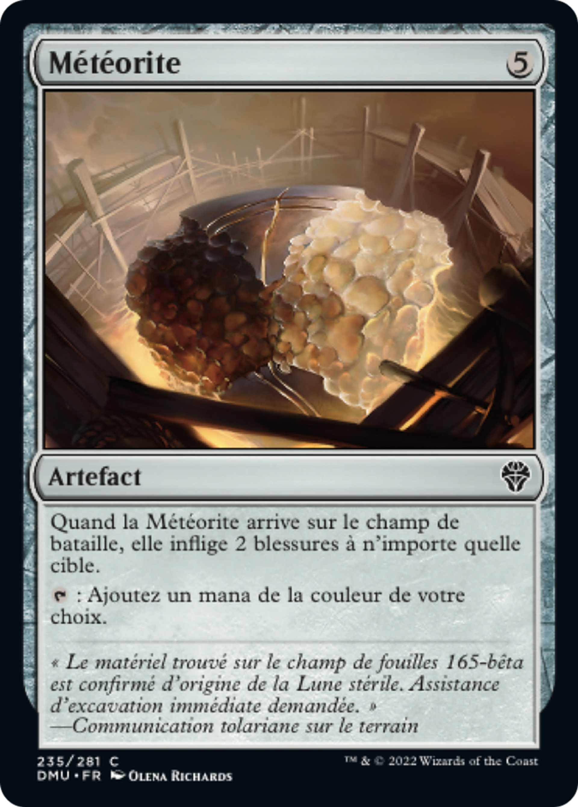 Météorite — Dominaria United — Magic: The Gathering