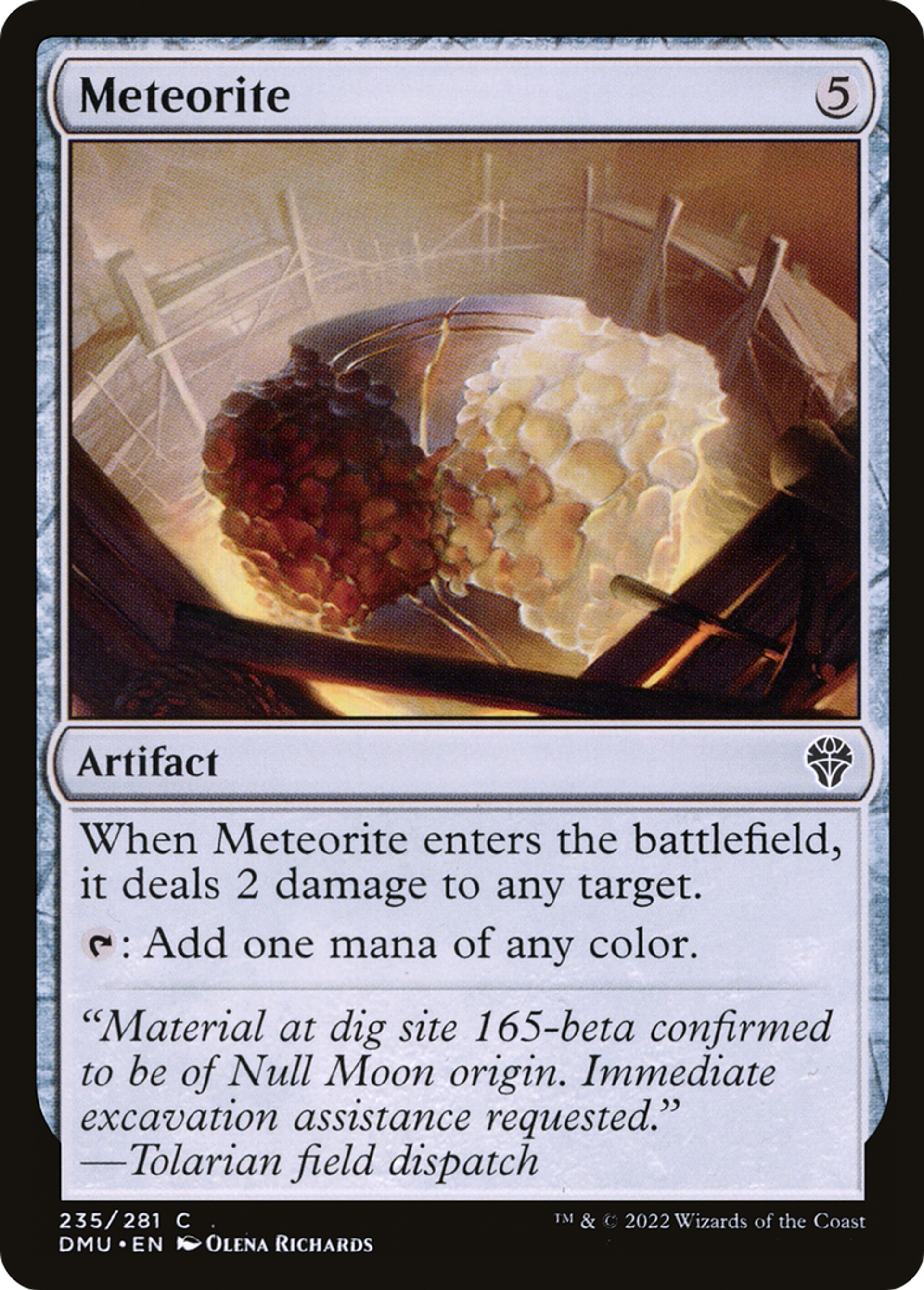 Météorite — Dominaria United — Magic: The Gathering