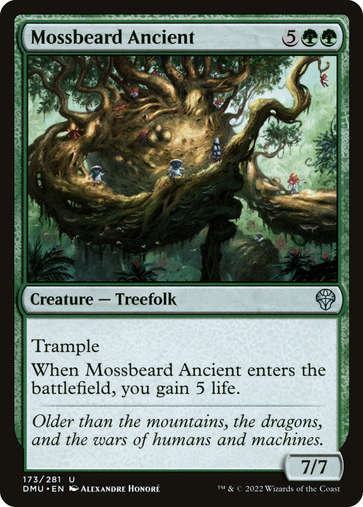 Mossbeard Ancient — Dominaria United — Magic: The Gathering