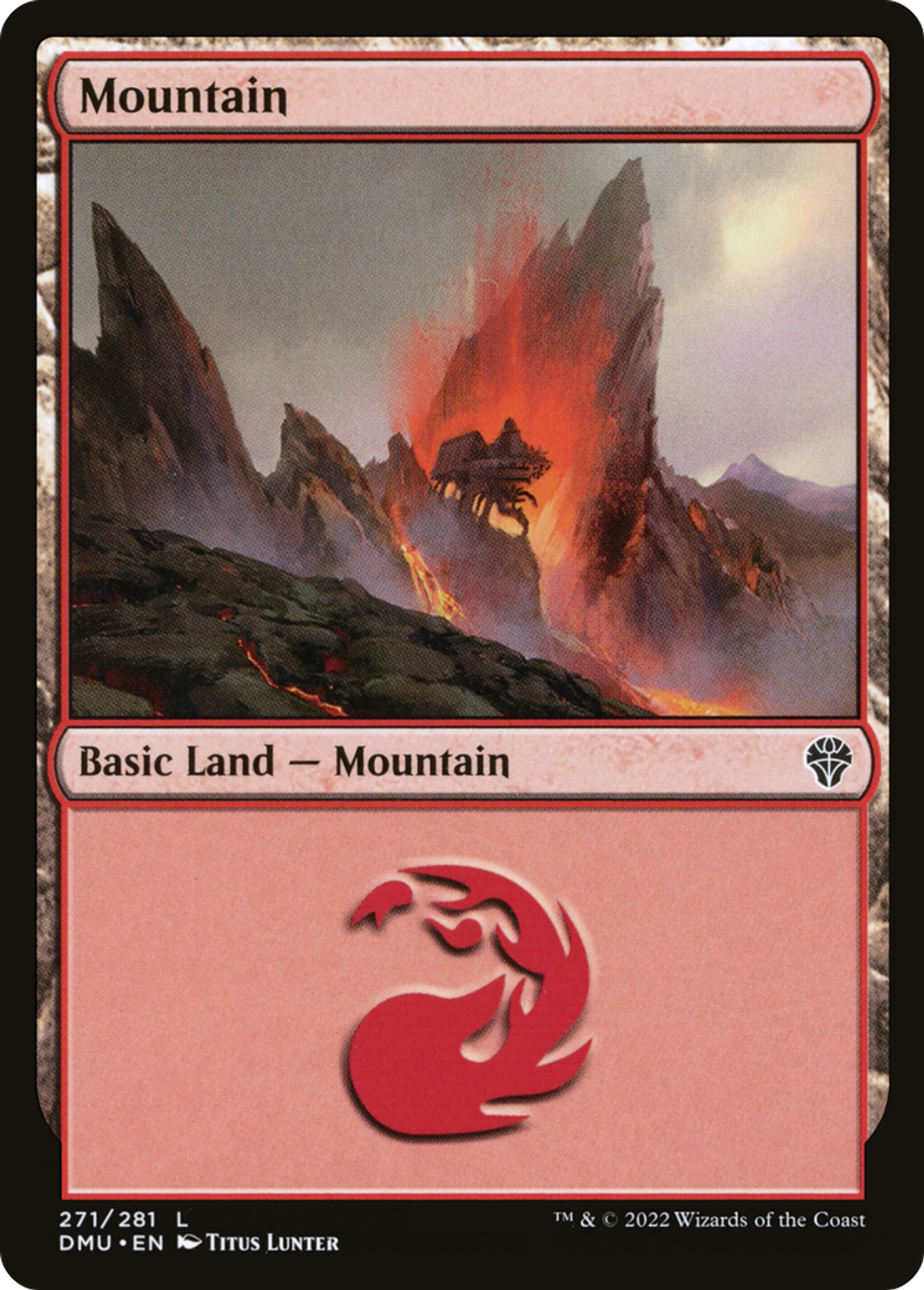 Mountain — Dominaria United — Magic: The Gathering