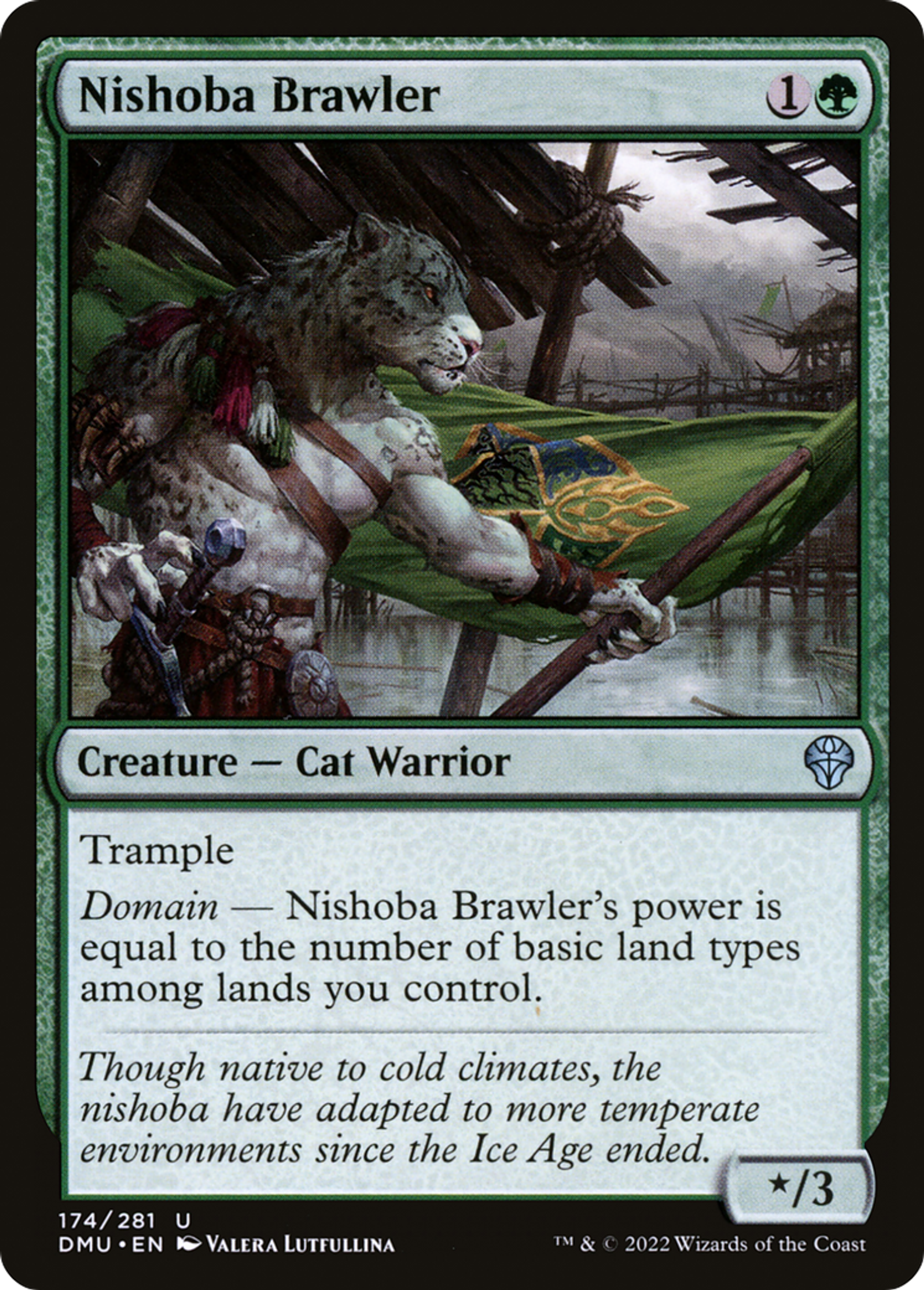 Nishoba Brawler — Dominaria United — Magic: The Gathering