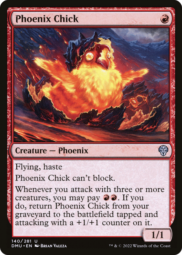 Poussin de phénix — Dominaria United — Magic: The Gathering