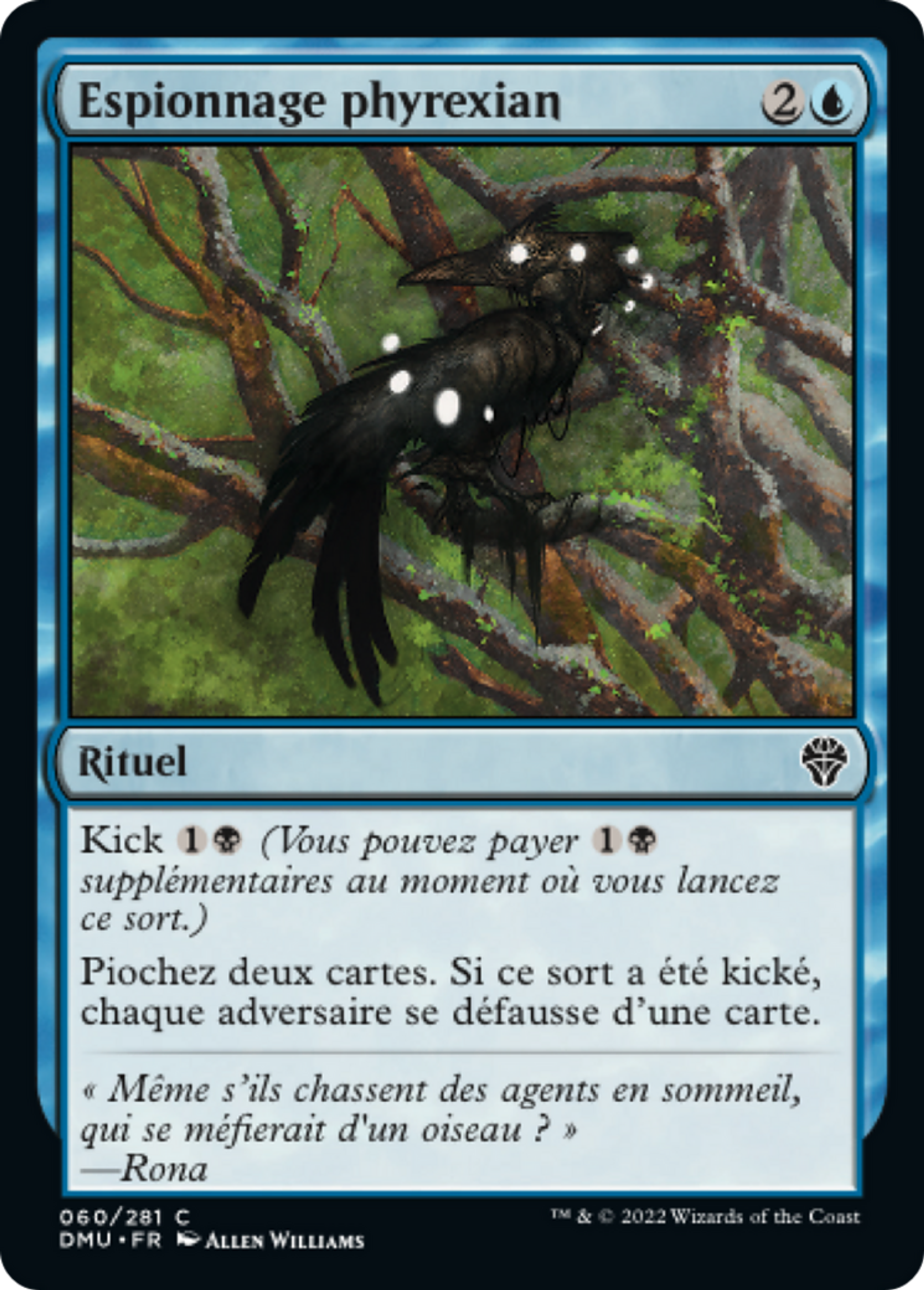 Espionnage phyrexian — Dominaria United — Magic: The Gathering