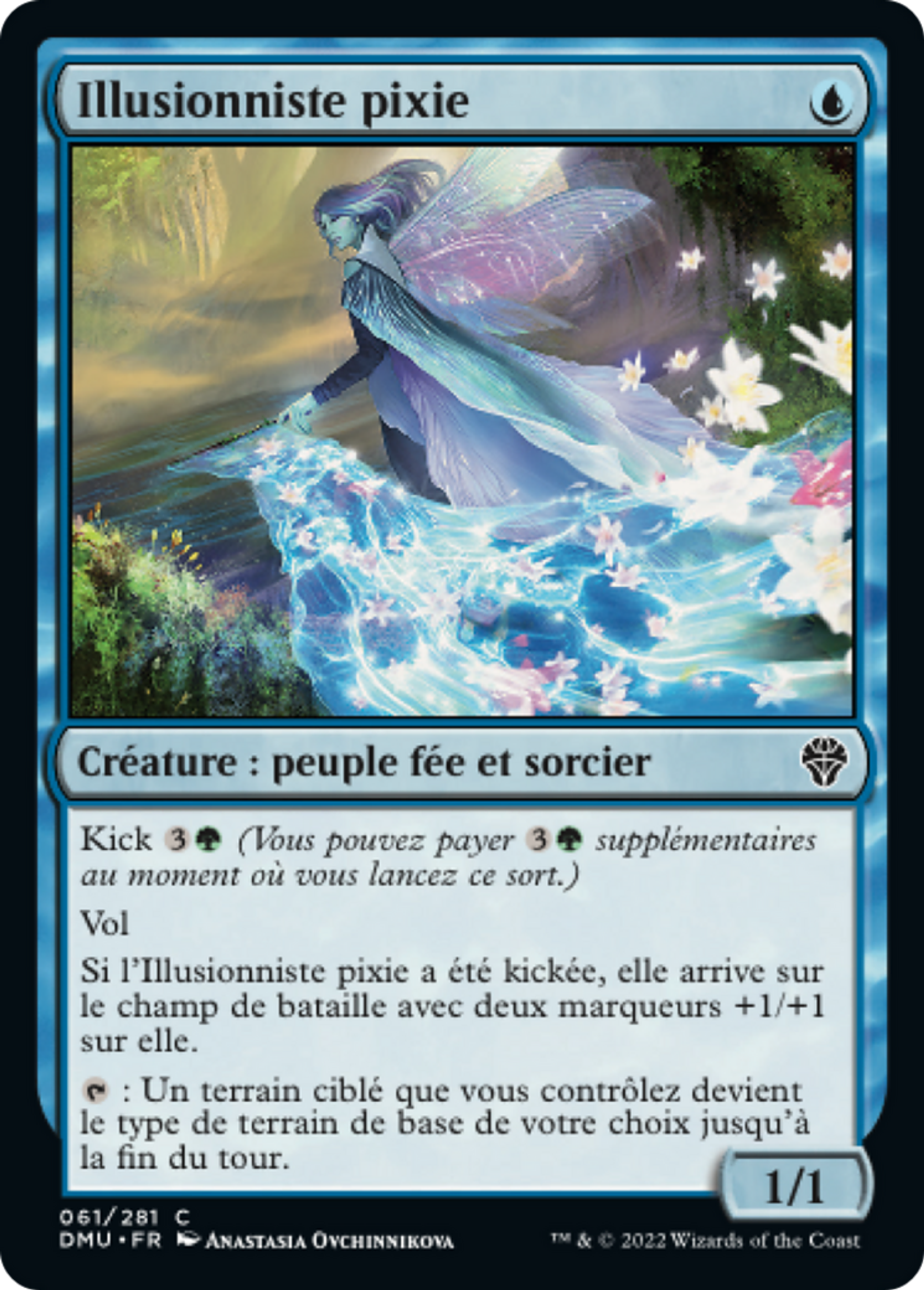 Illusionniste pixie — Dominaria United — Magic: The Gathering