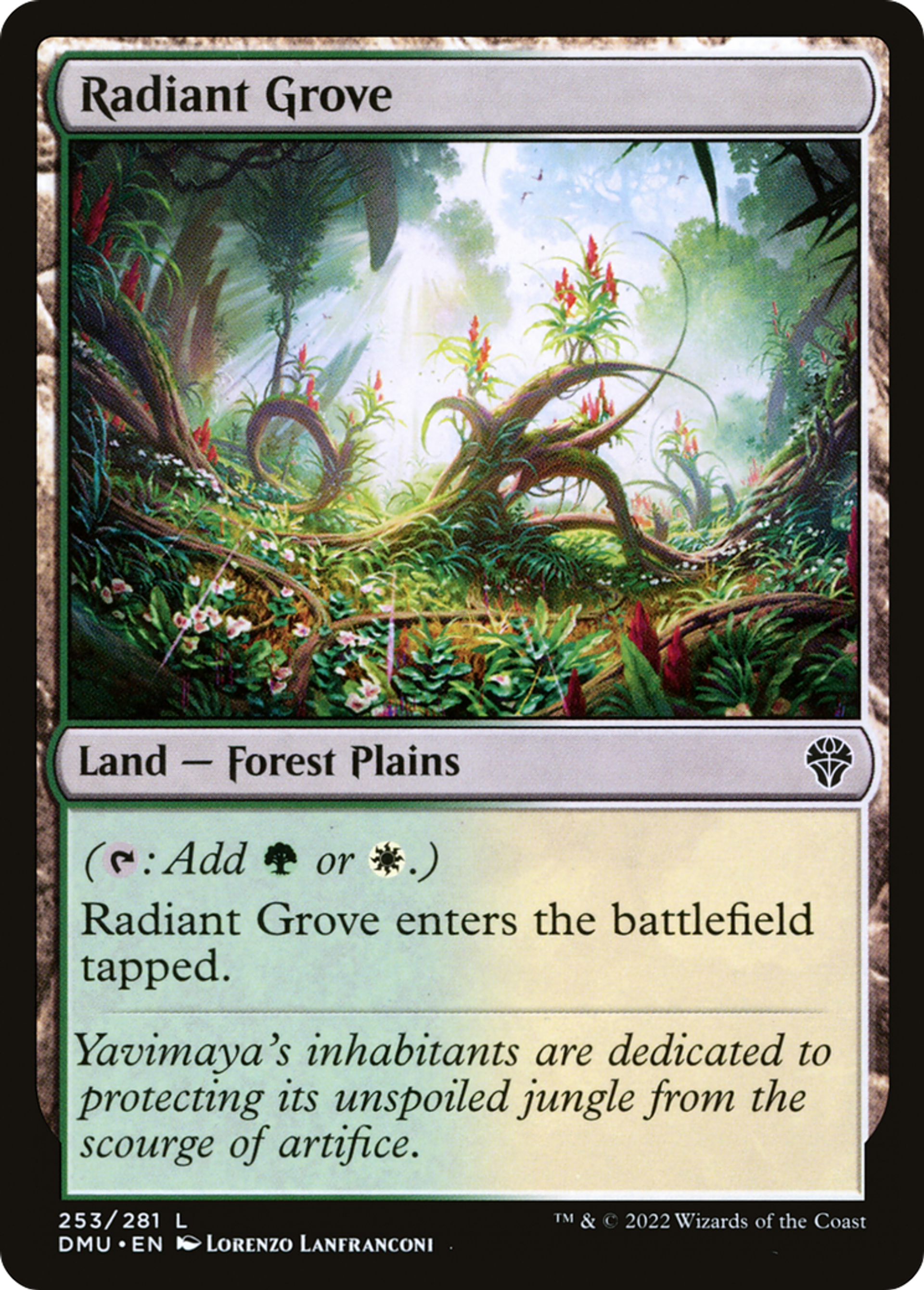 Bosquet radieux — Dominaria United — Magic: The Gathering