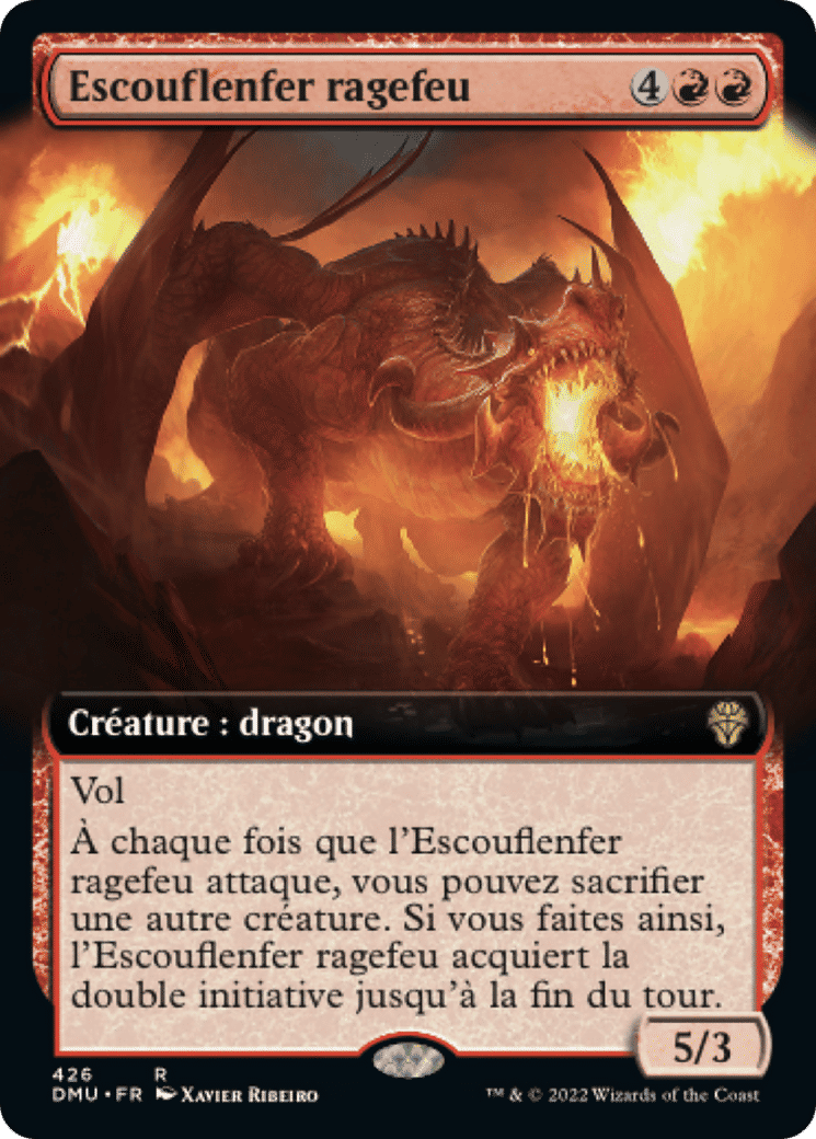 Escouflenfer ragefeu — Dominaria United — Magic: The Gathering
