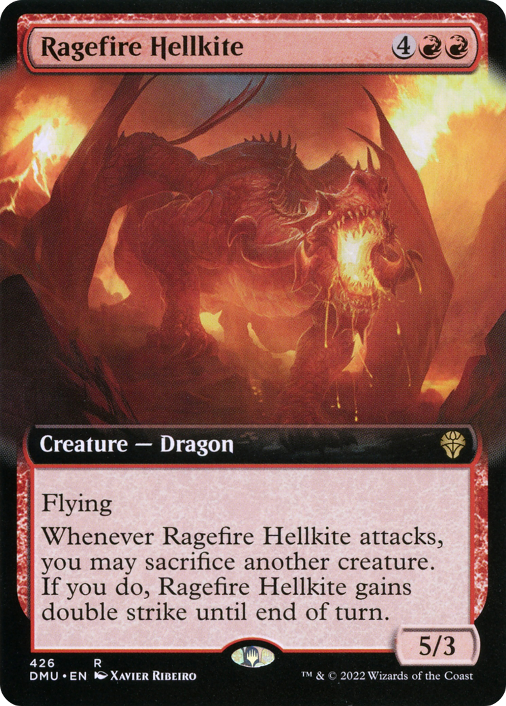 Escouflenfer ragefeu — Dominaria United — Magic: The Gathering